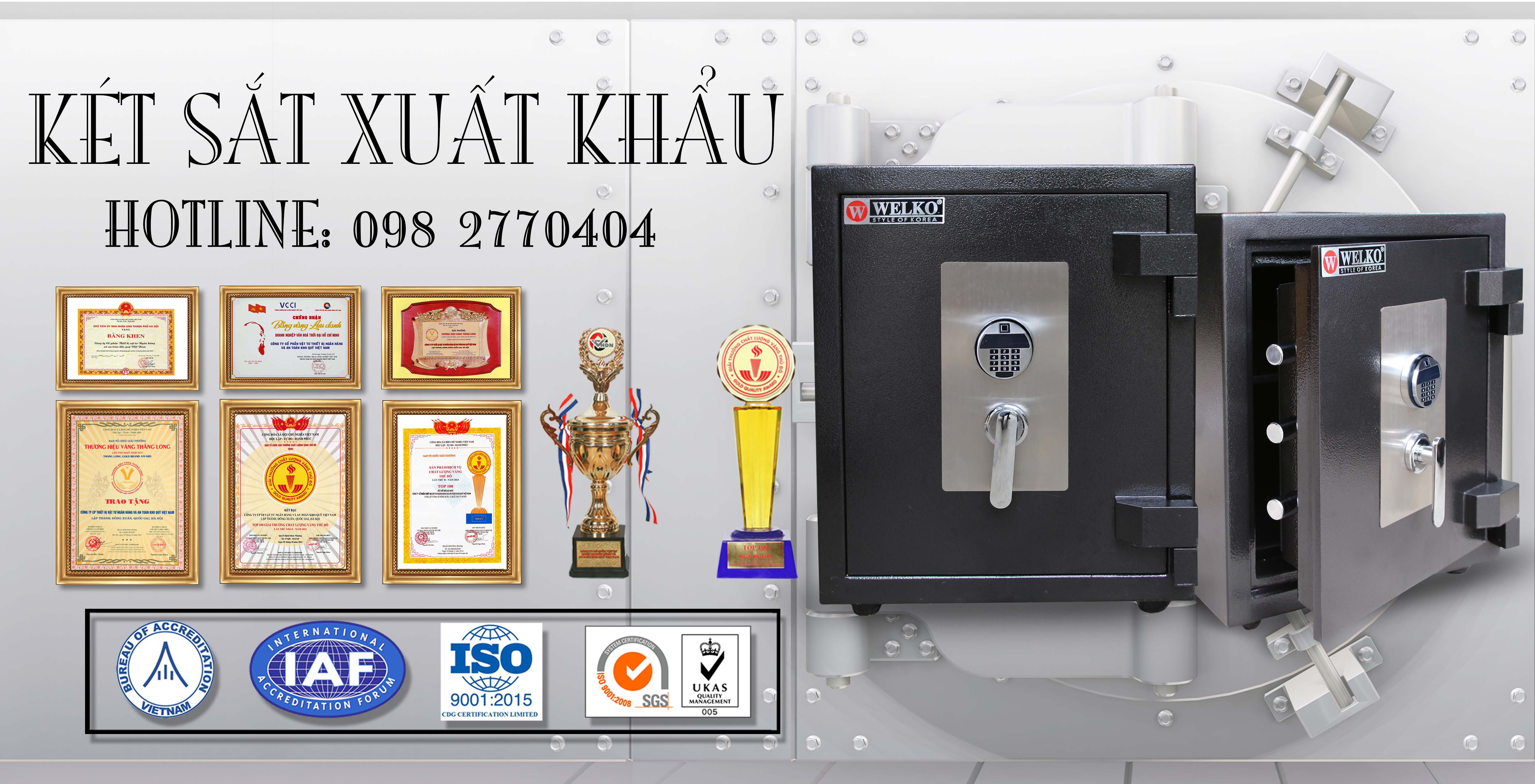 Đại Lý Két Sắt Mini Xuất Khẩu