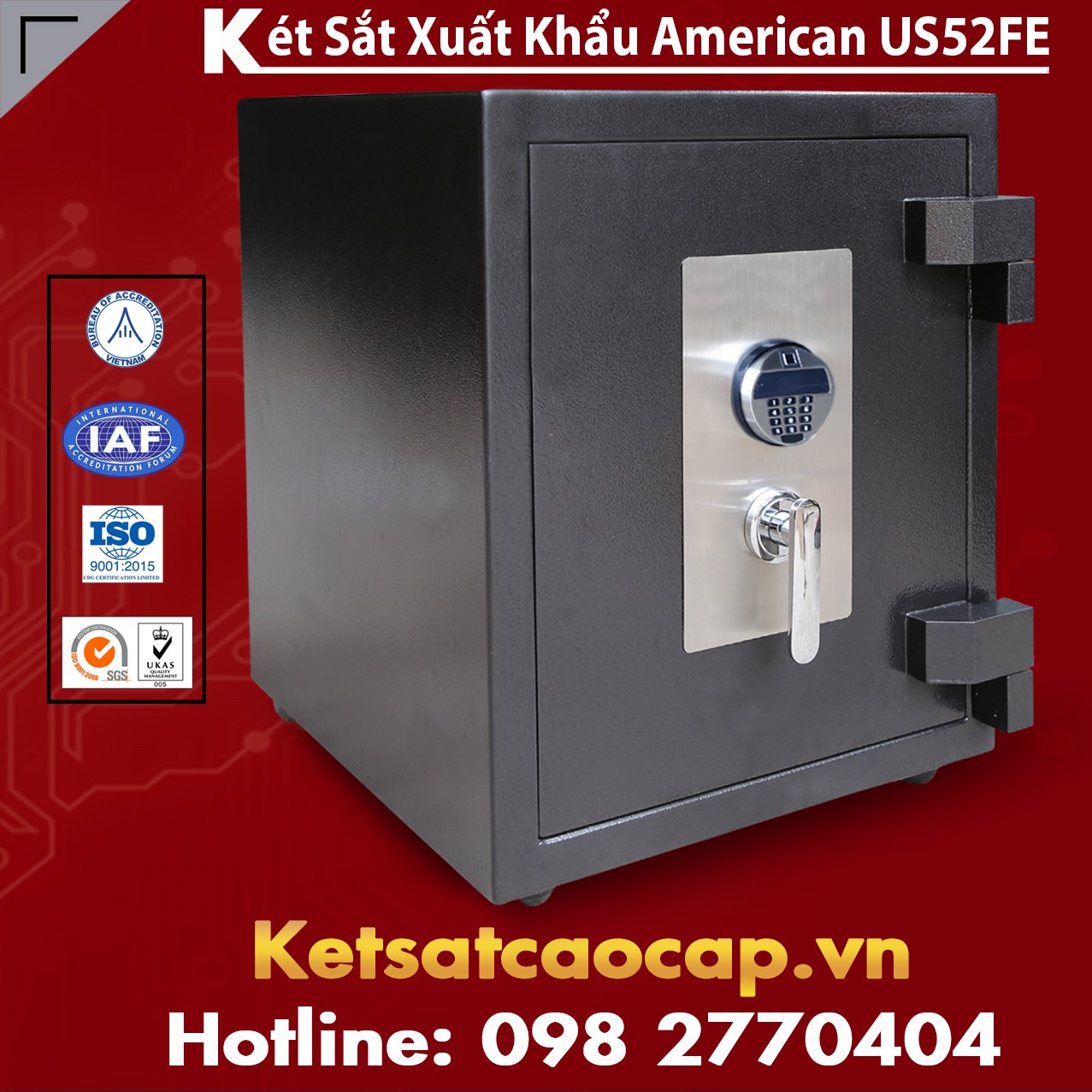 Két Sắt Mini Chống Cháy