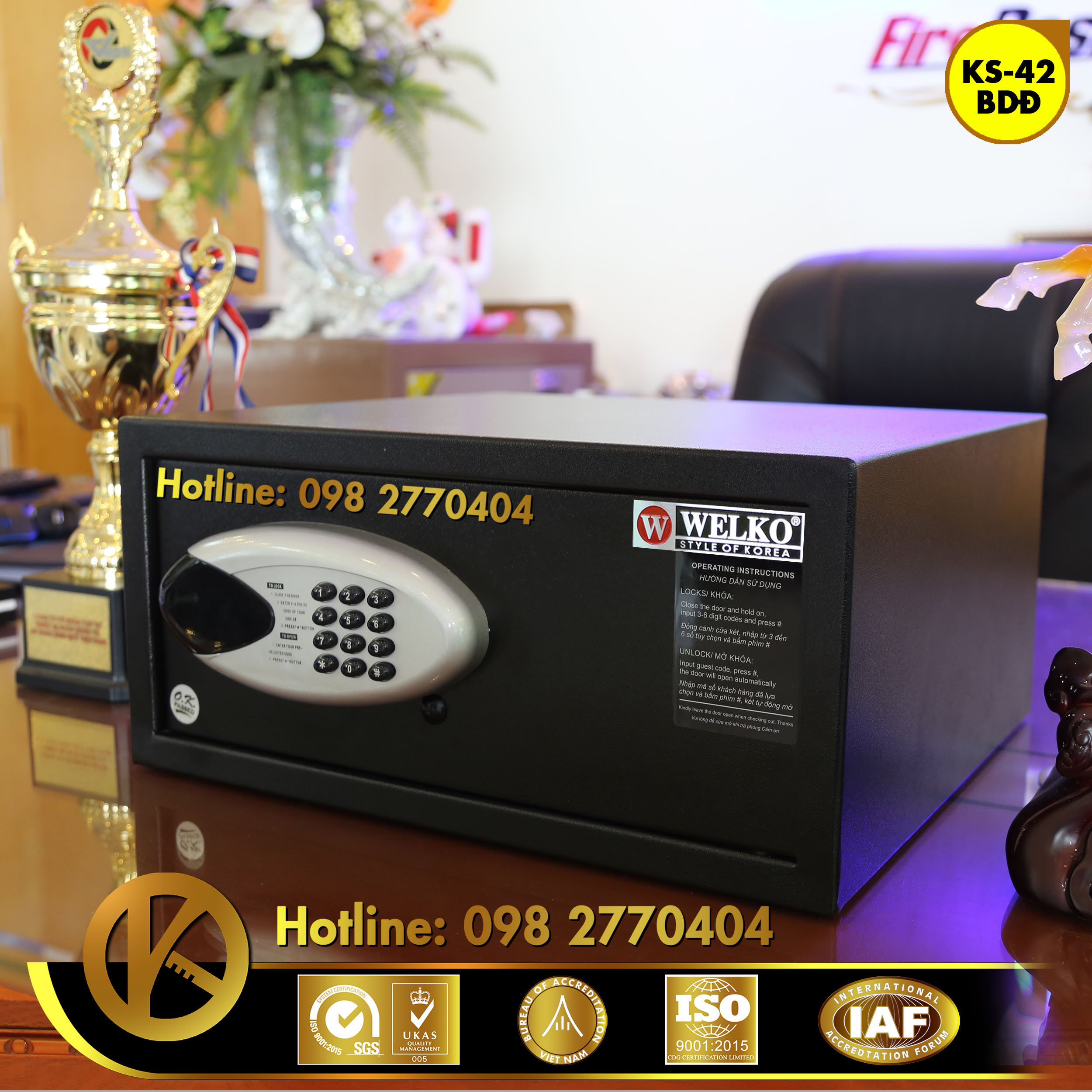 Hotel Safe Deposit Box
