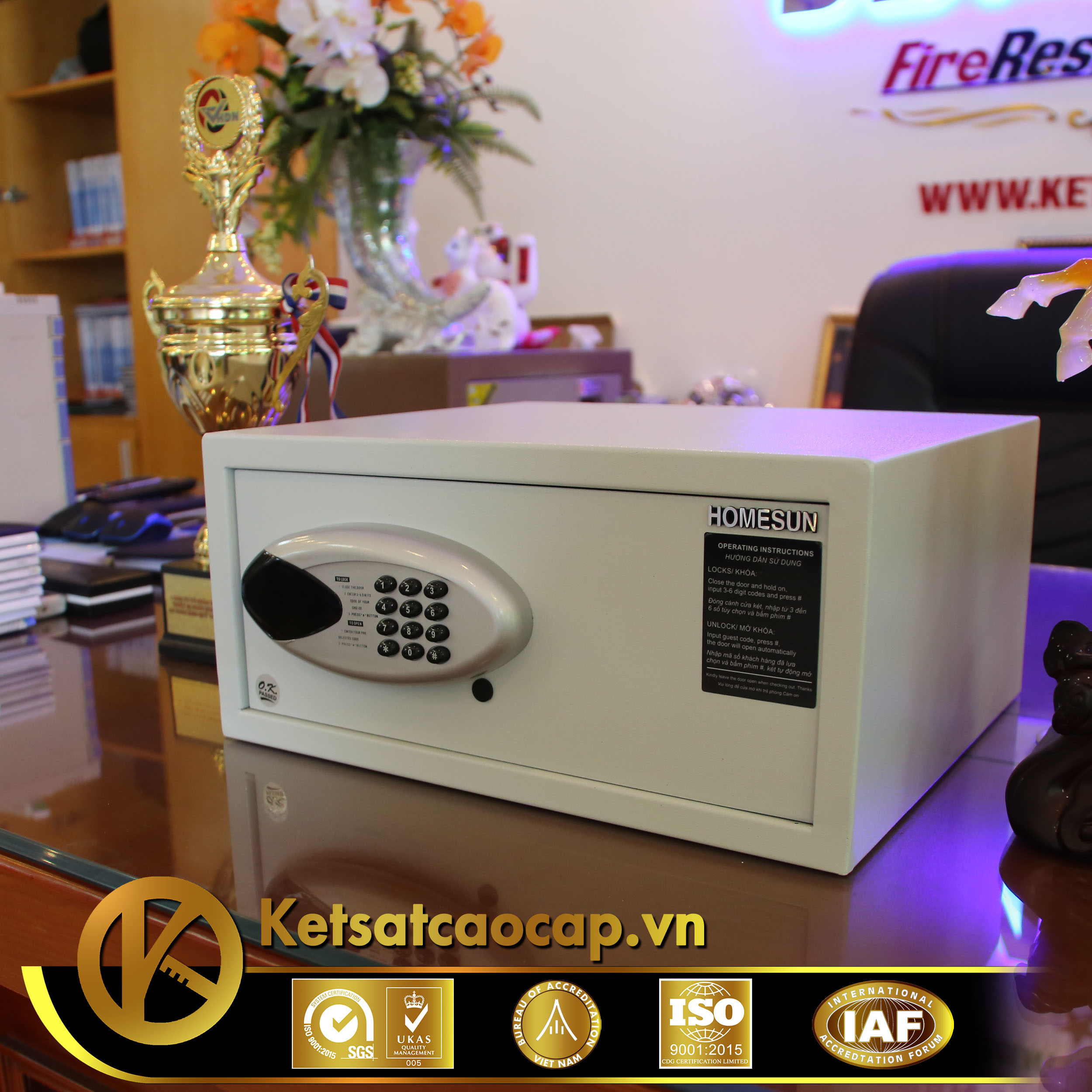 két sắt khách sạn chống cháy tphcm