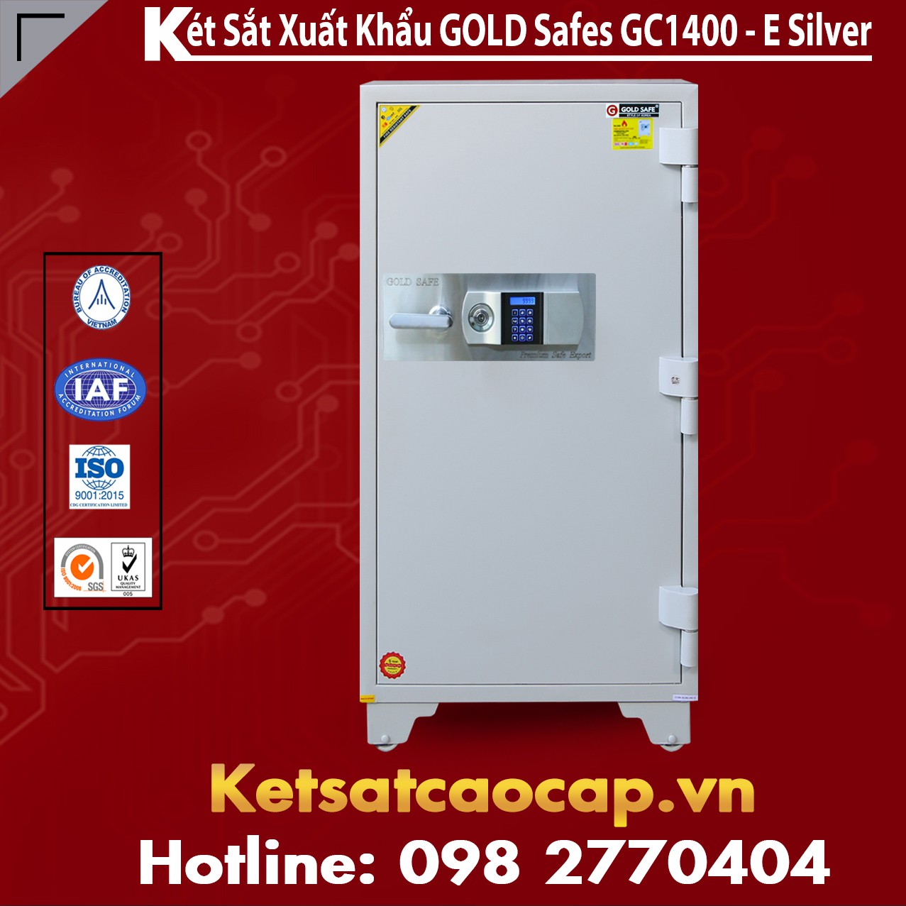 Siêu Thị Két Sắt May Mắn GOLD SAFES