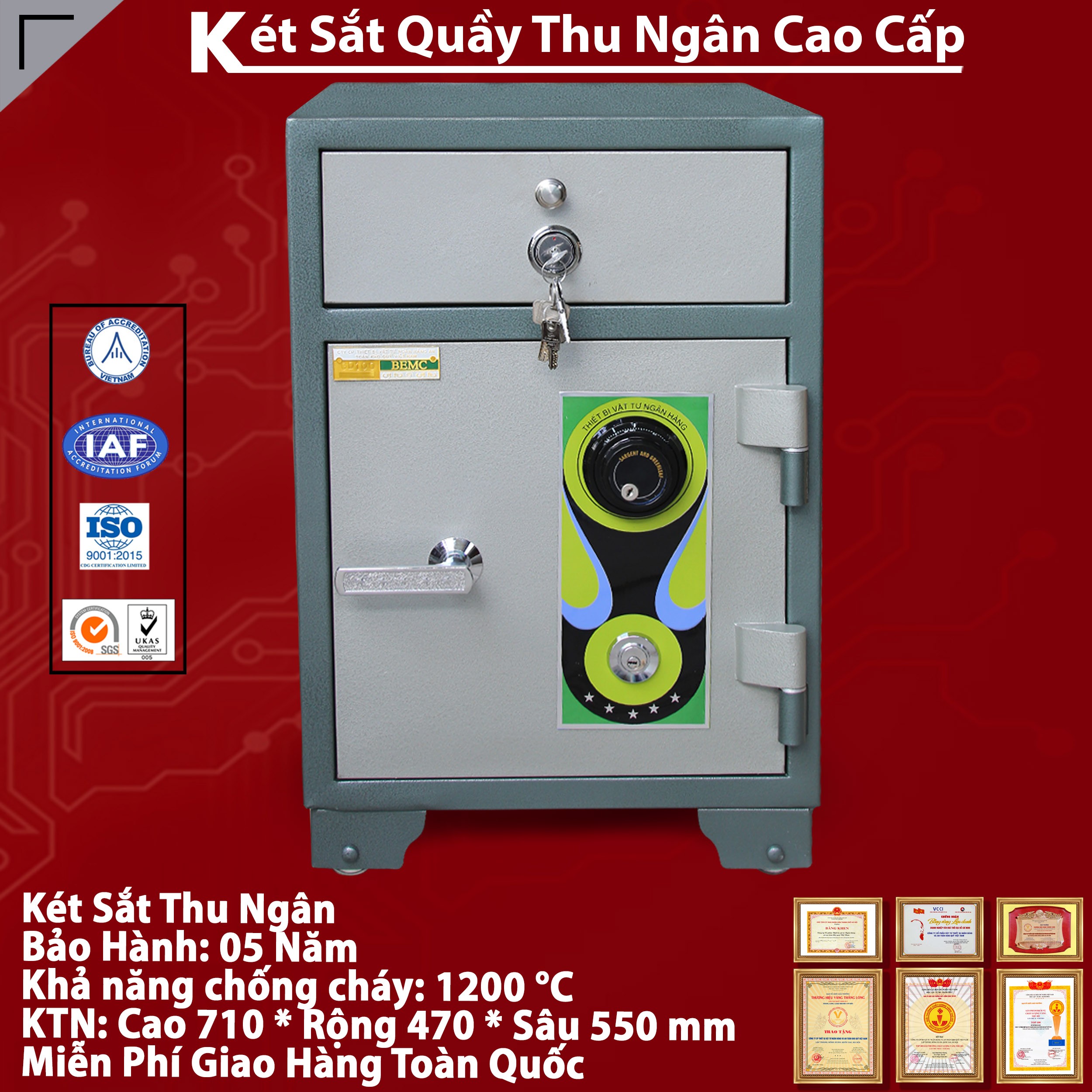 Két sắt ngân hàng