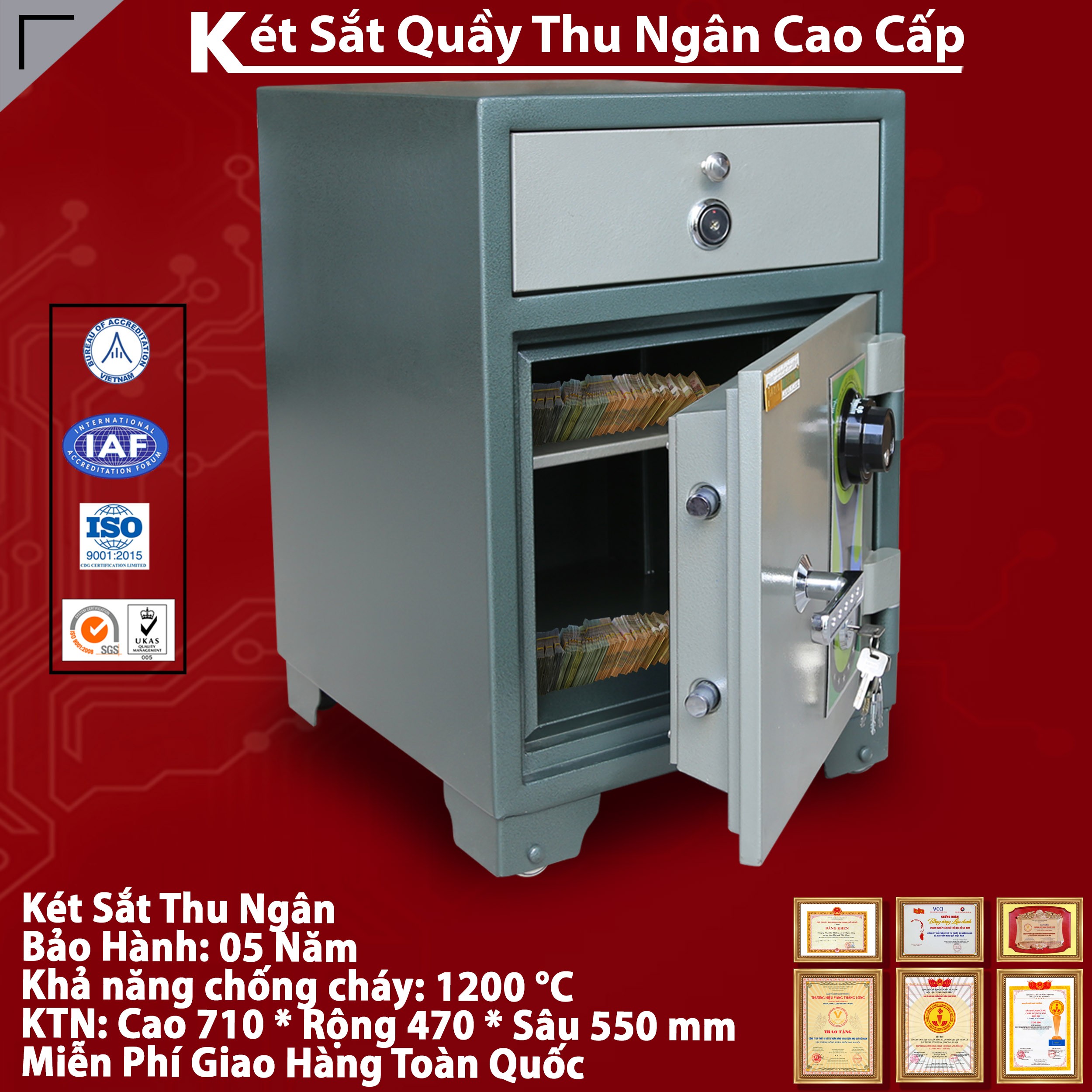 nhà cung cấp két sắt ngân hàng