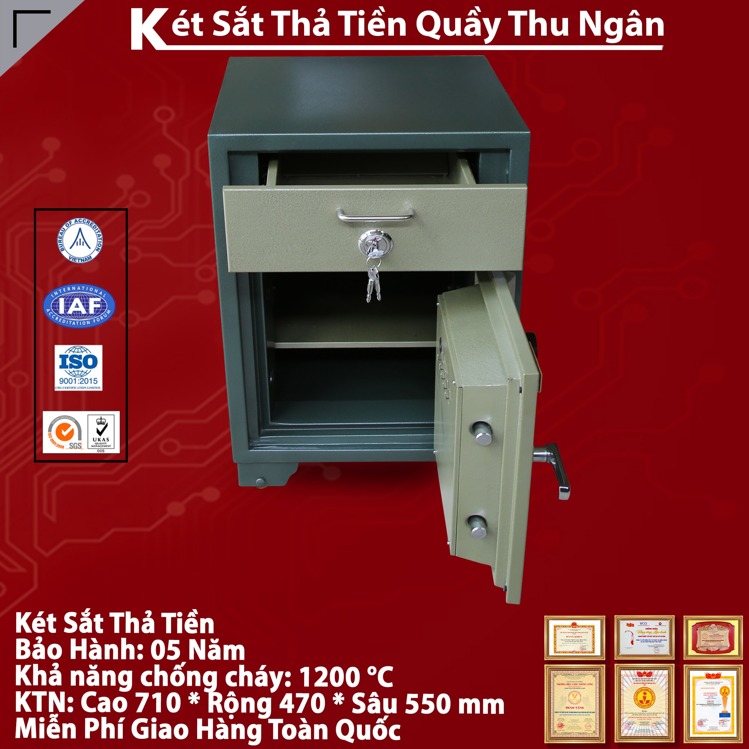 nhà cung cấp két sắt ngân hàng