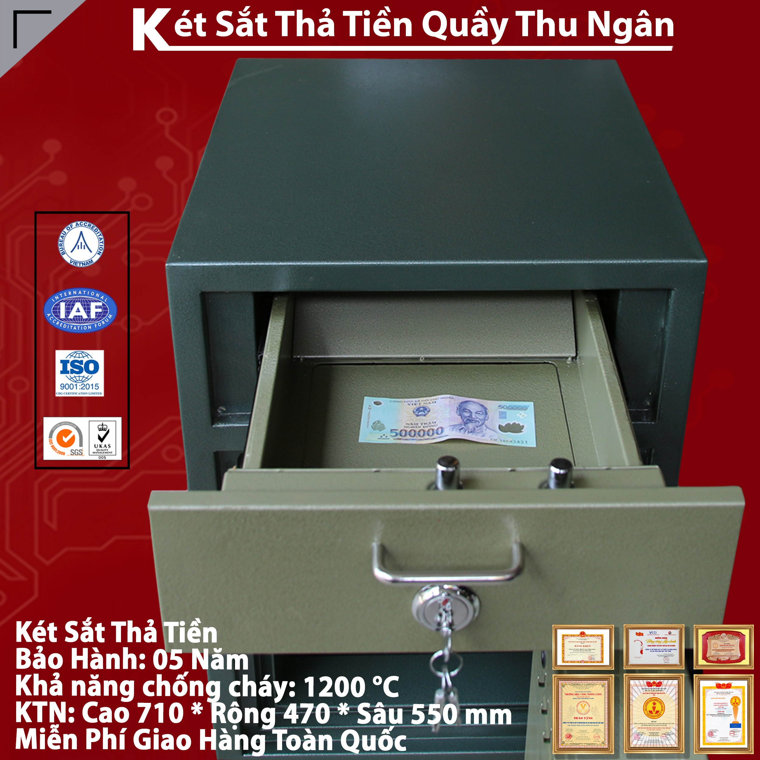 nhà cung cấp két sắt ngân hàng