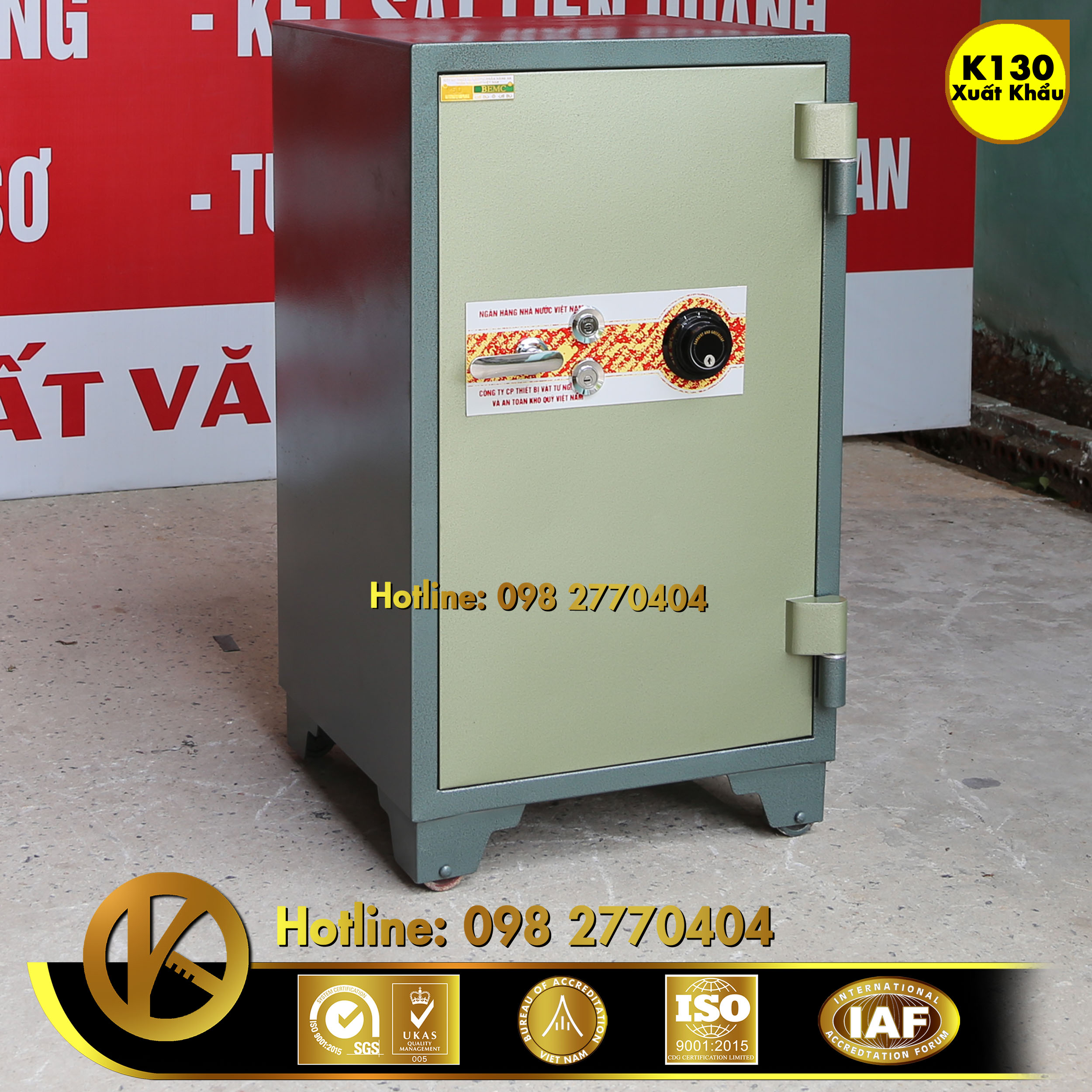 Két Sắt Ngân Hàng BEMC K130 Xuất Khẩu