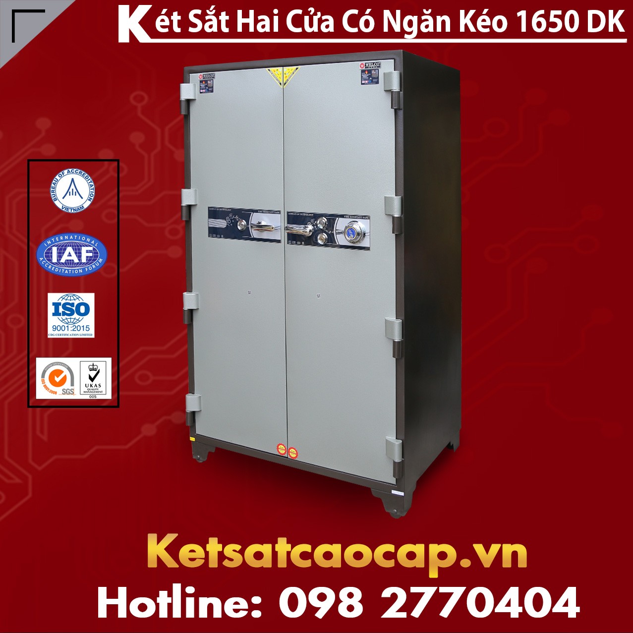 Két sắt đựng hồ sơ văn phòng