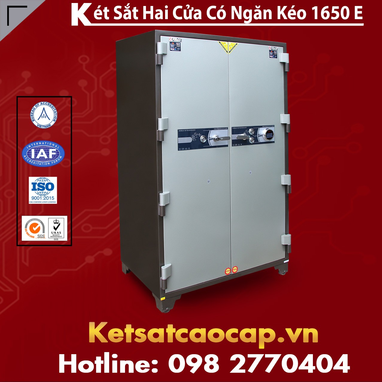 Két sắt đựng hồ sơ giá rẻ