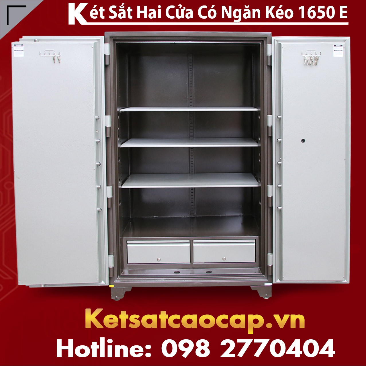 Két sắt công ty đựng tài liệu