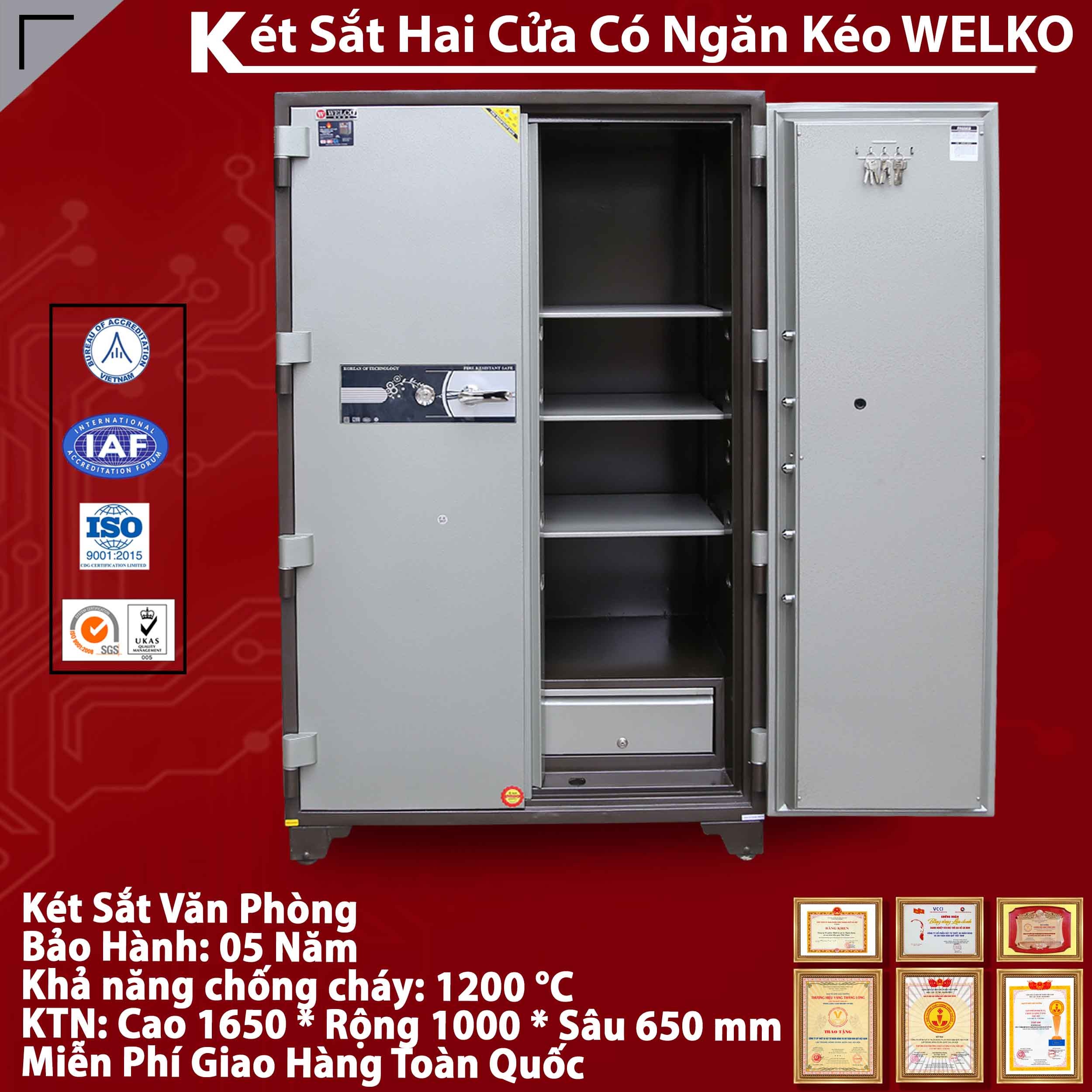 Két sắt công ty