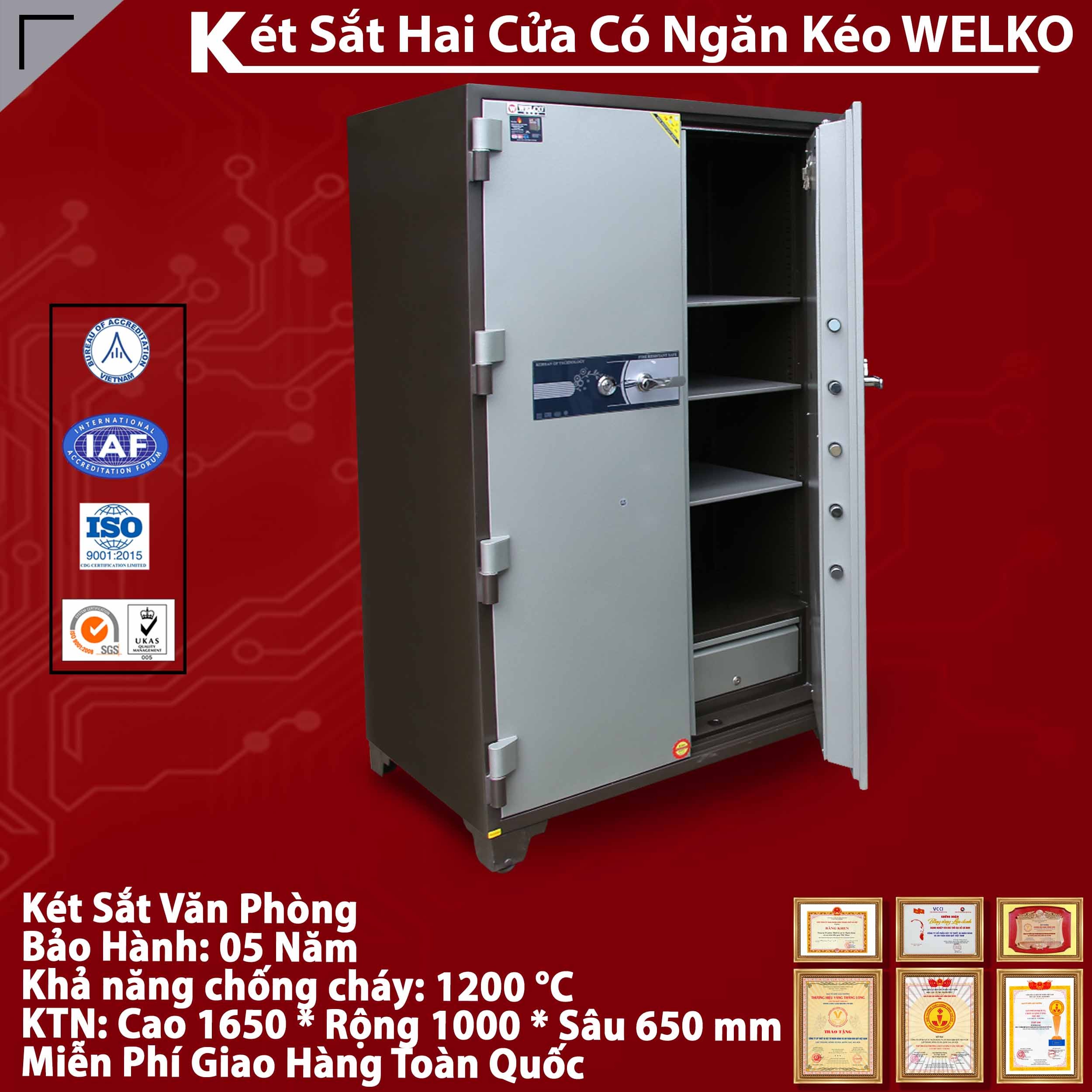 Két sắt công ty đựng hồ sơ văn phòng