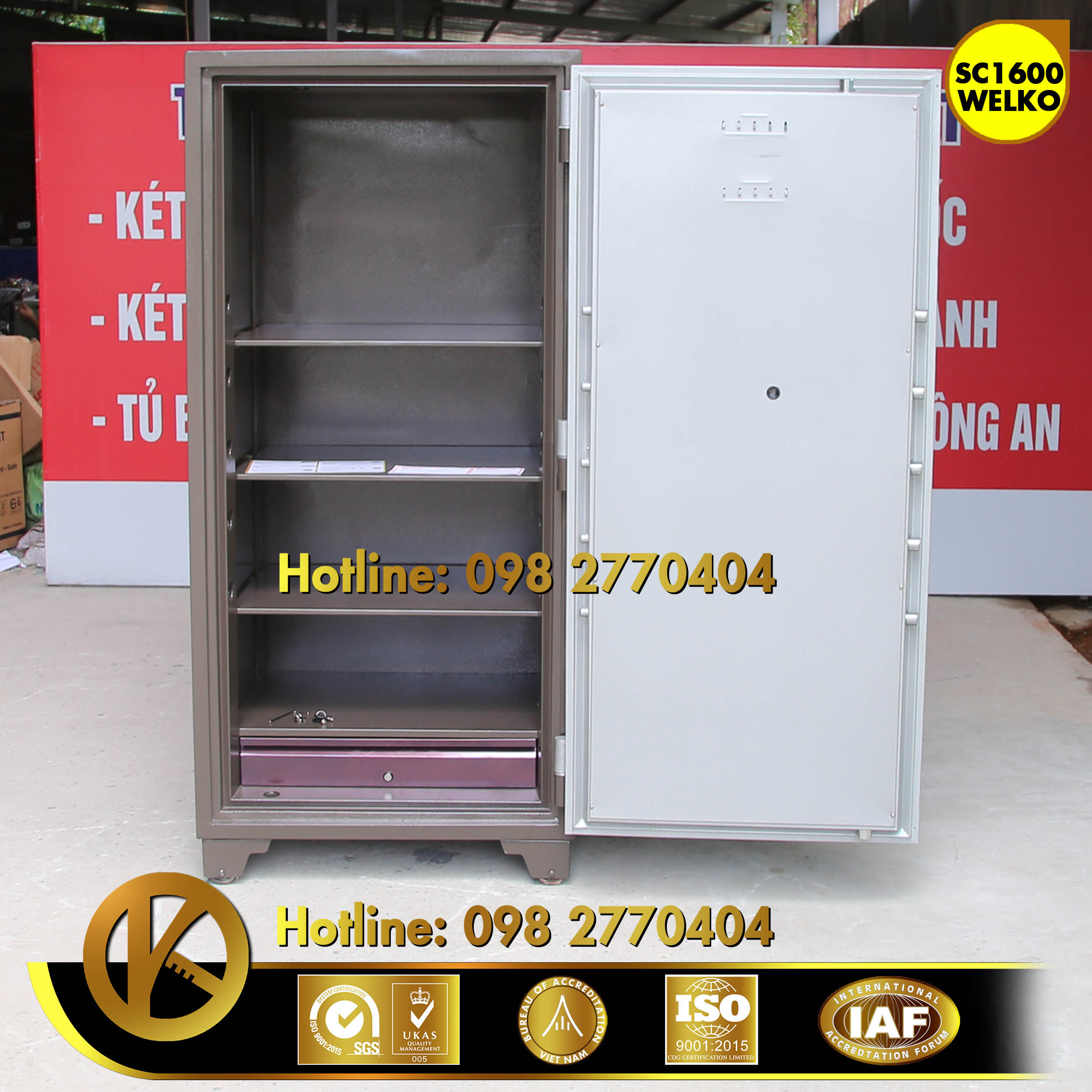 Két Sắt Ngân Hàng BEMC SC1600 NHA1  