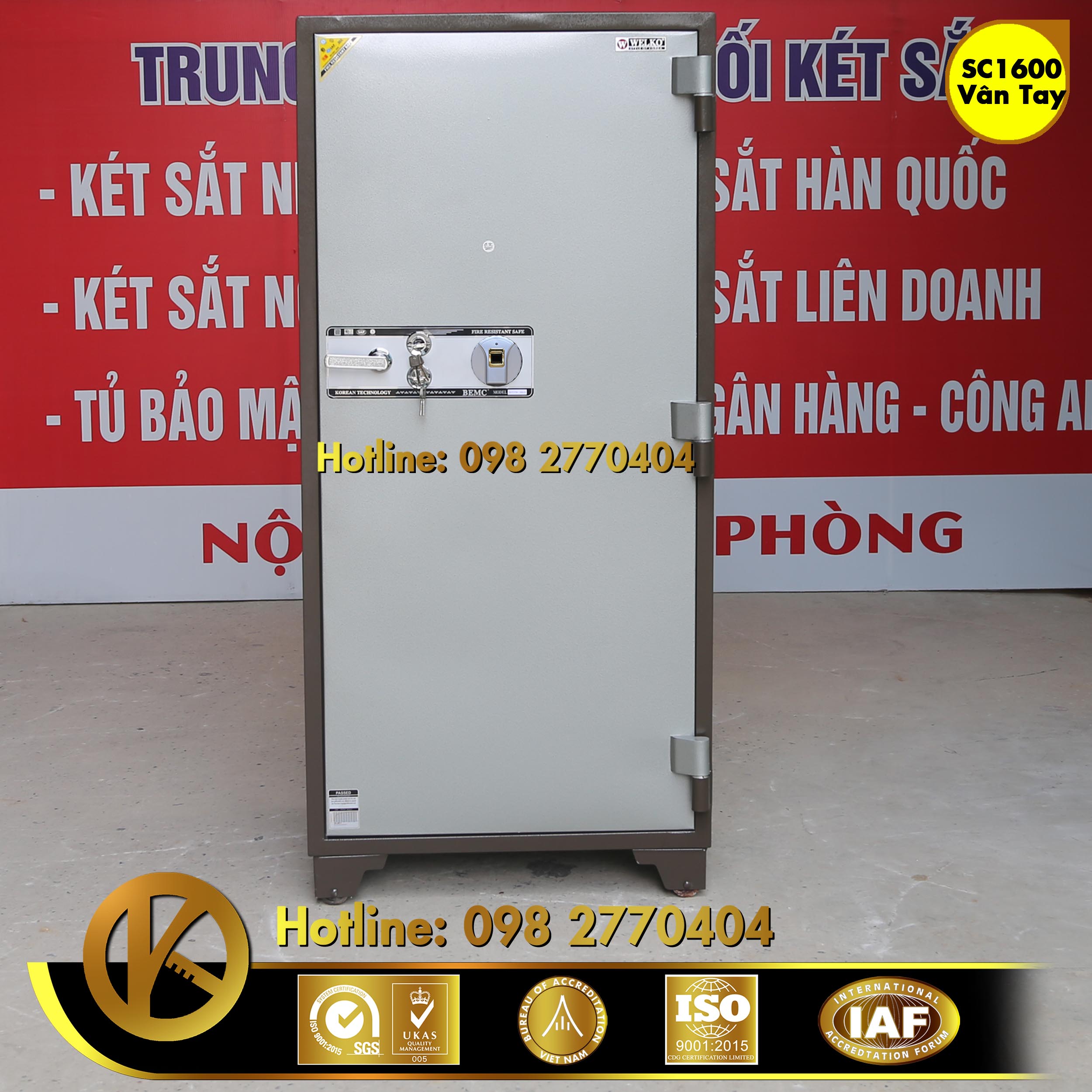 Két Sắt Ngân Hàng BEMC SC1600 NHA1  