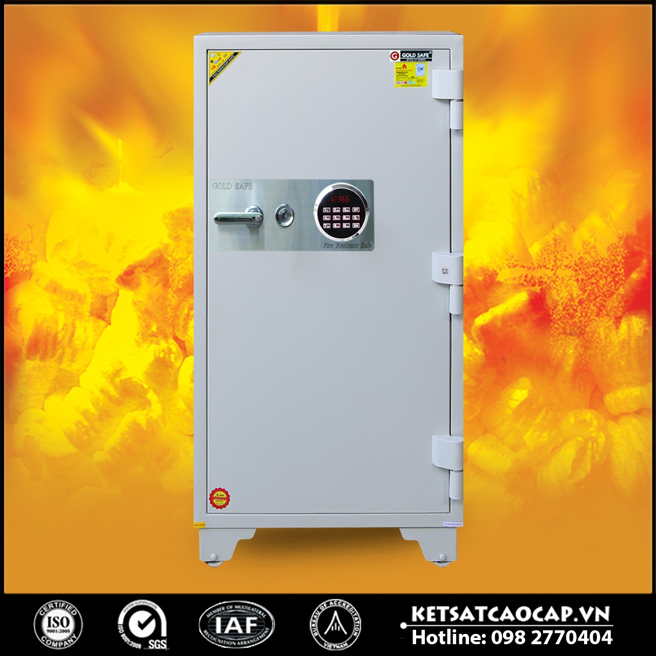 Két Sắt Phát Lộc NSA 1320 LED Tròn