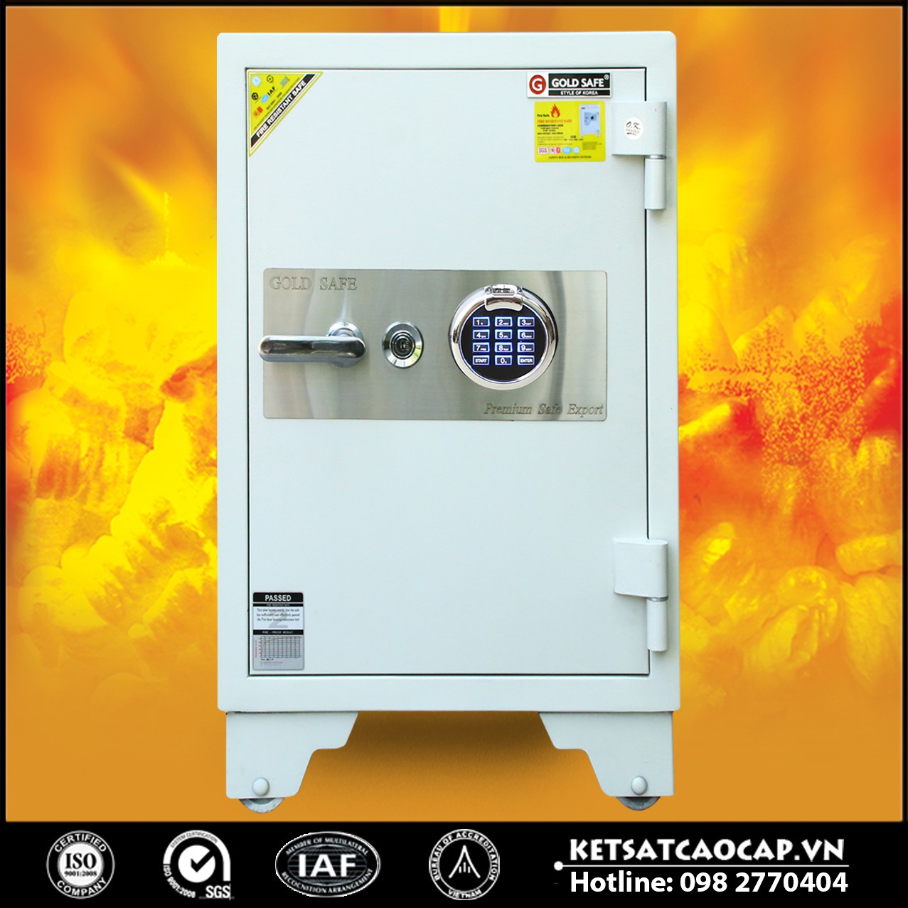 Két Sắt Quý Tộc NSA 650 FE White
