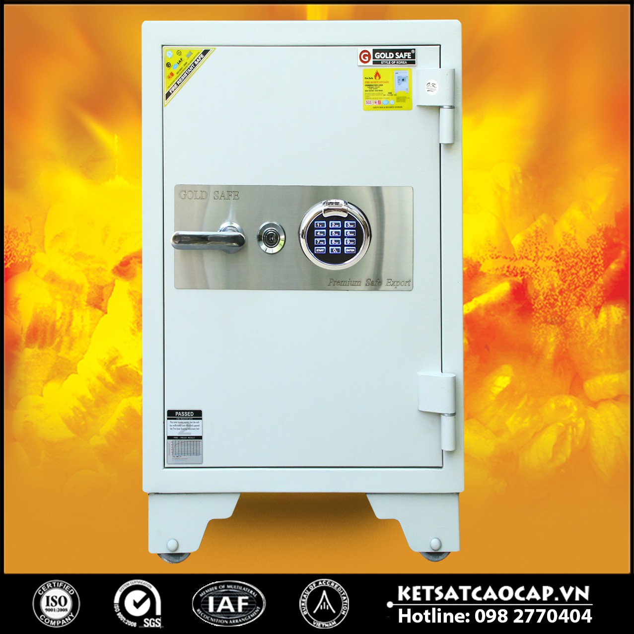 Két Sắt Quý Tộc NSA 780 FE White
