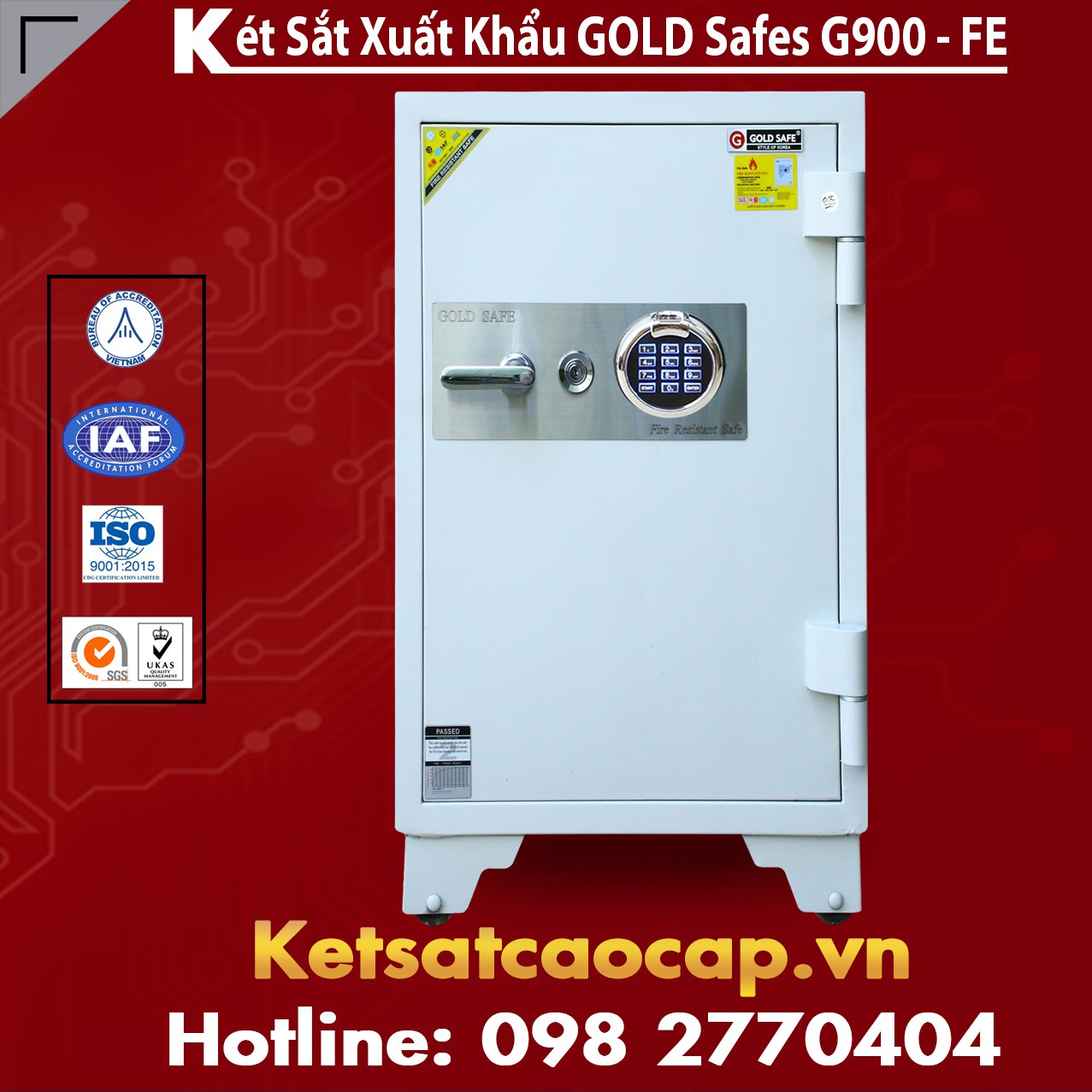 Nguồn Hàng Két Sắt Quý Tộc GOLD SAFES