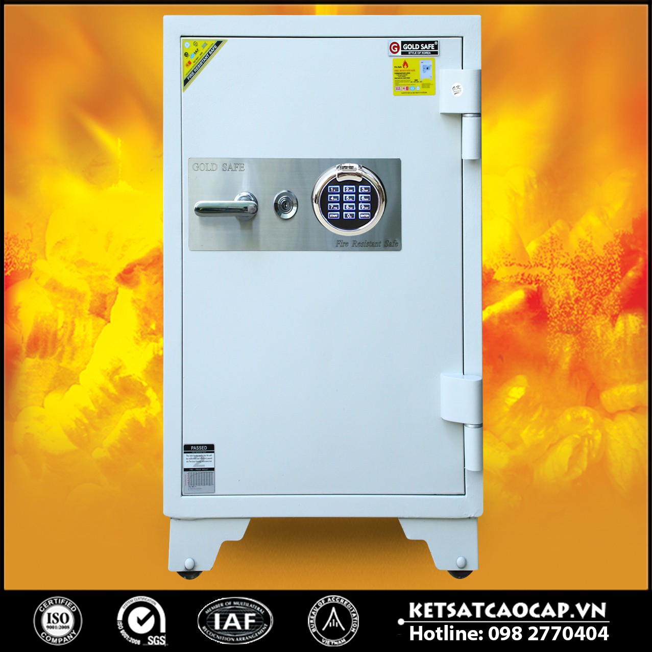 Két Sắt Quý Tộc NSA 900 FE White