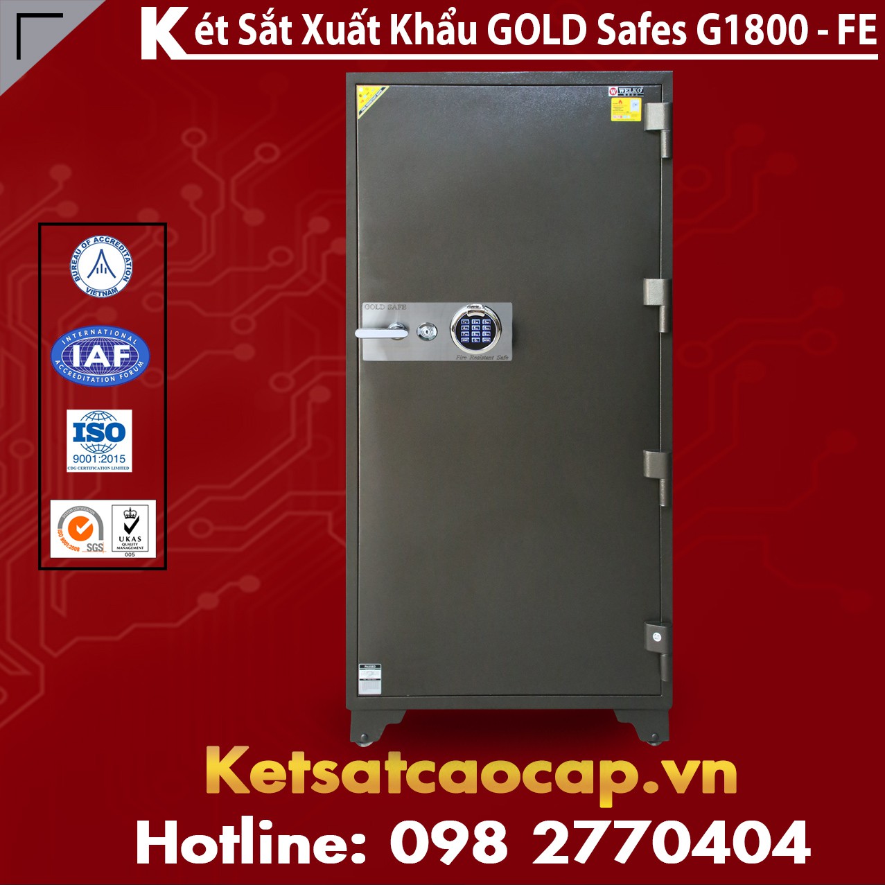 Danh Sách Nhà Phân Phối Két Sắt Quý Tộc GOLD SAFES
