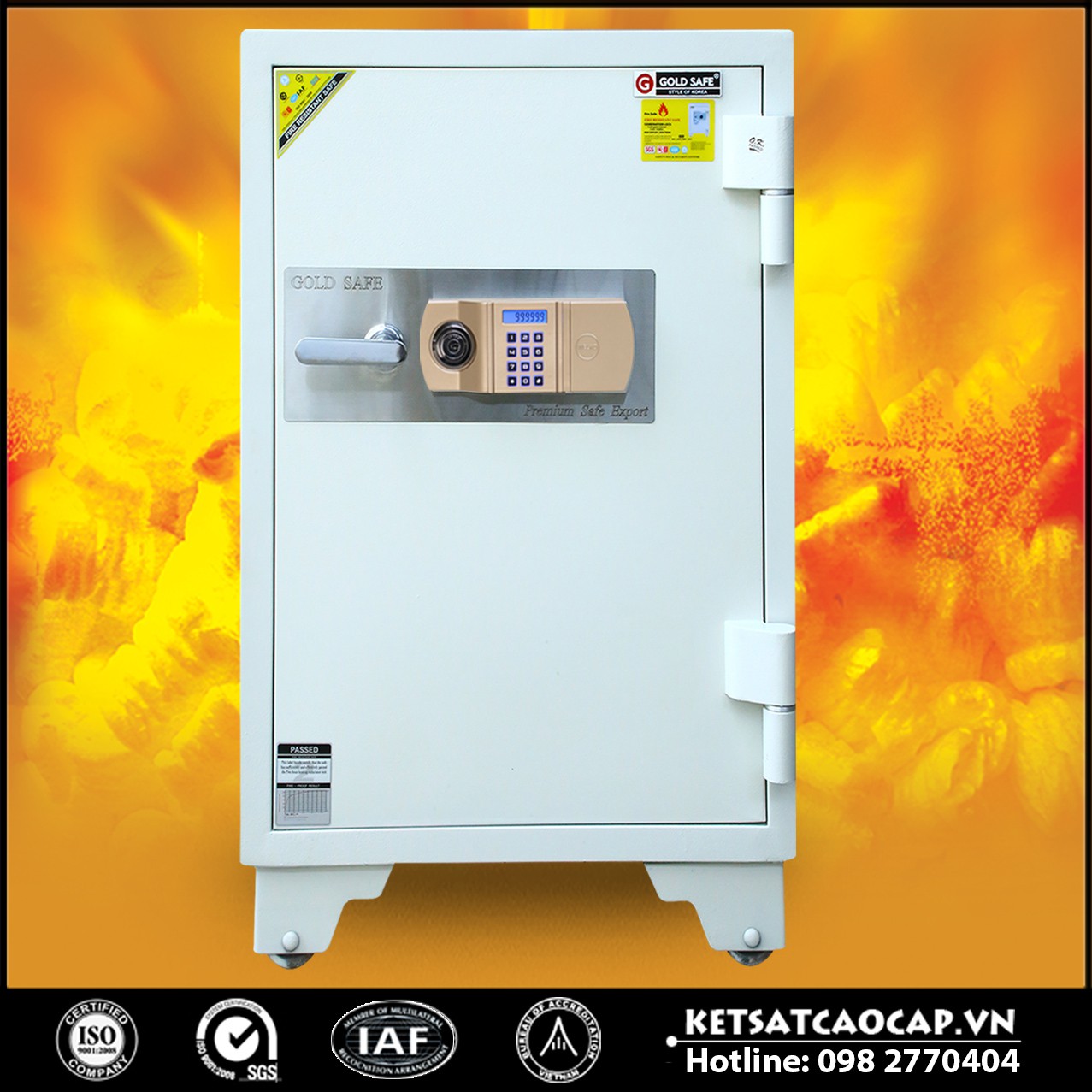Két Sắt Thịnh Vượng NSA 650 E Gold