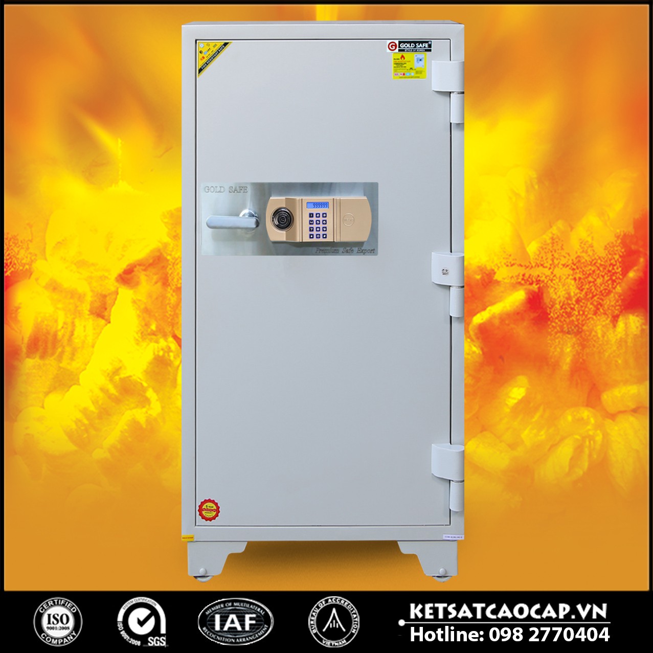 Két Sắt Thịnh Vượng NSA 1330 E Gold