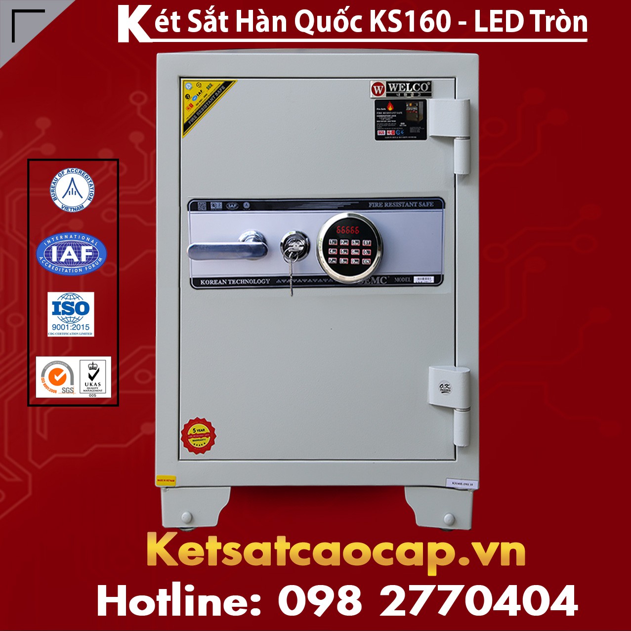 kinh nghiệm mua két sắt công ty welkosafe tốt