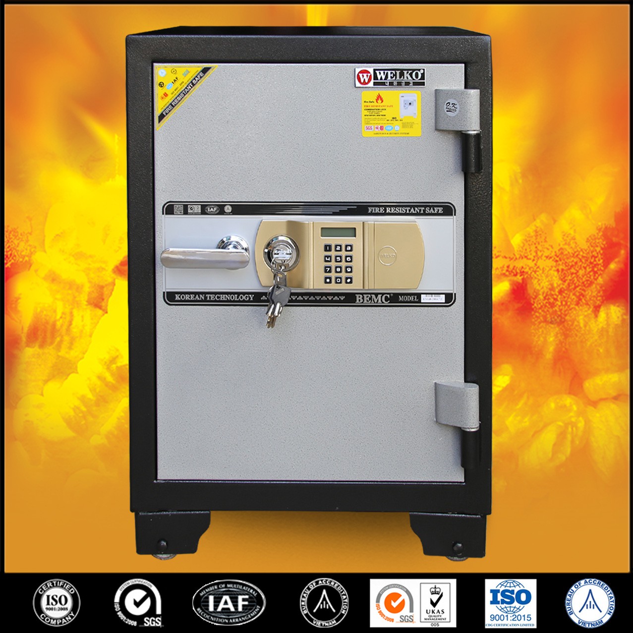 Két Sắt Văn Phòng S780 - E Gold