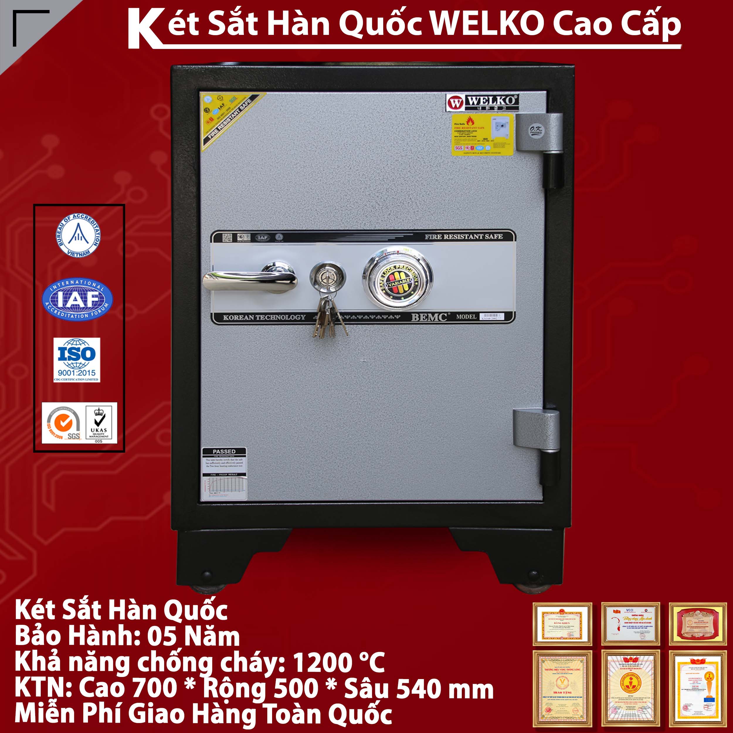 Két Sắt Chống Trộm