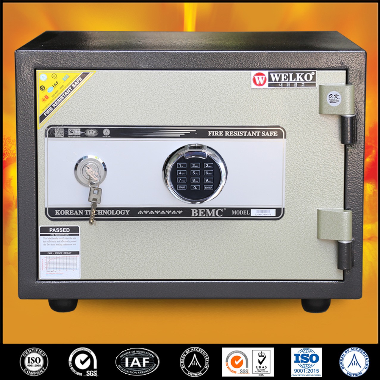Két Sắt Vân Tay S400-FE