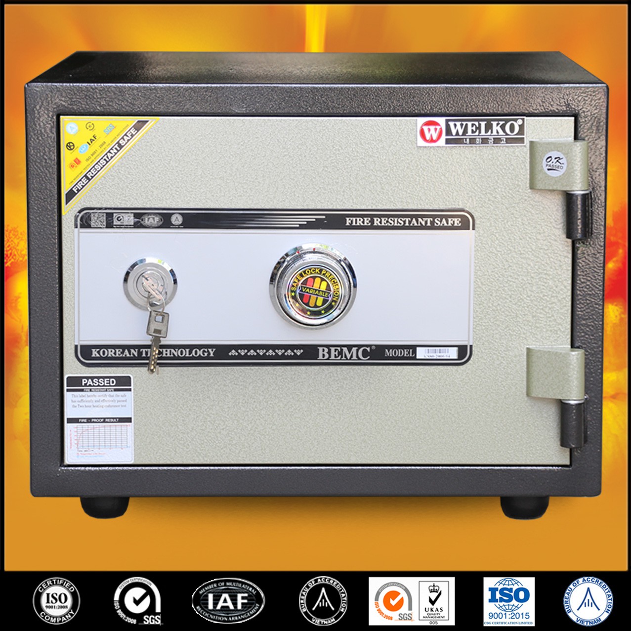 Két Sắt Văn Phòng S400 - KC