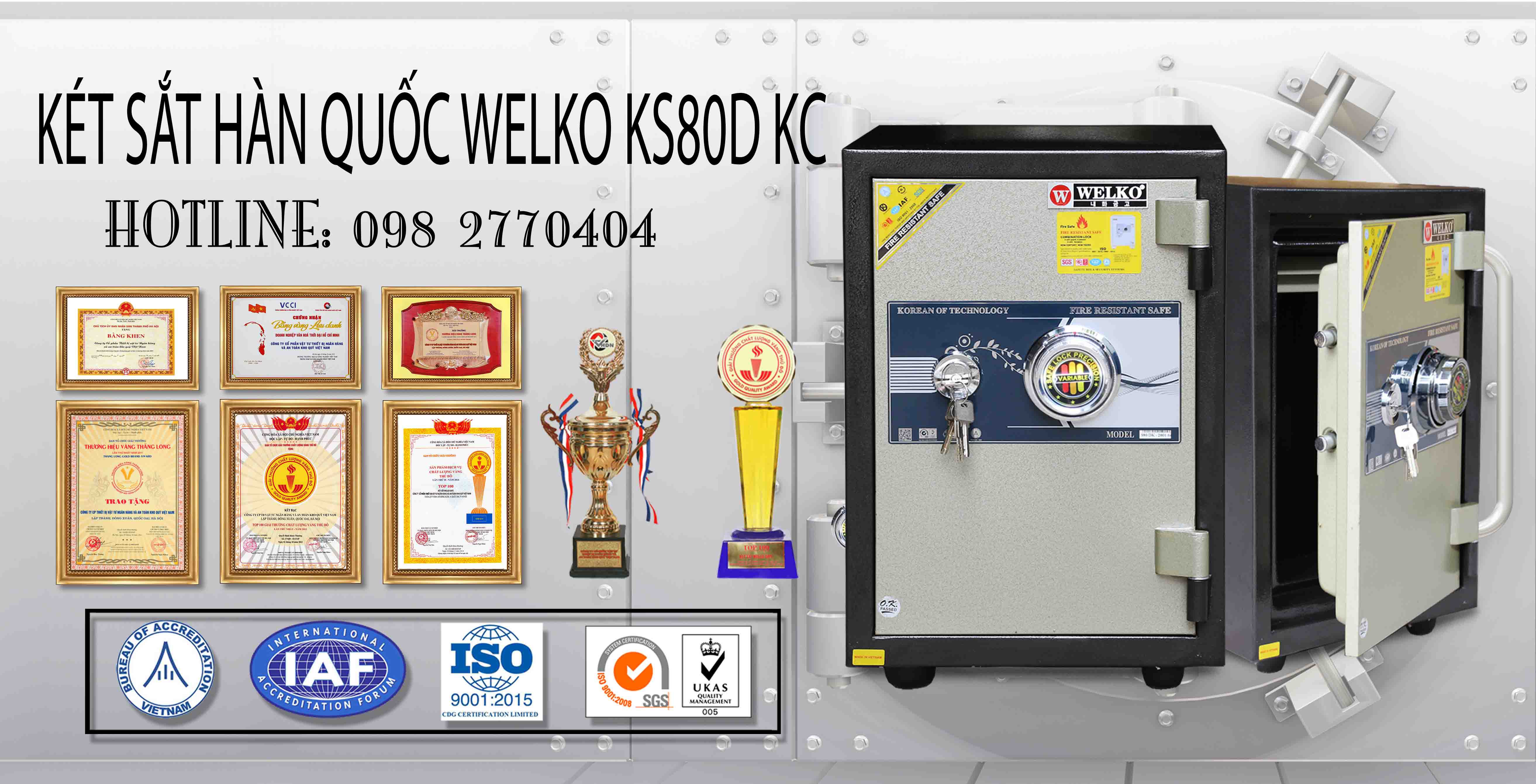 Mua Online Két Sắt KS80D - KC