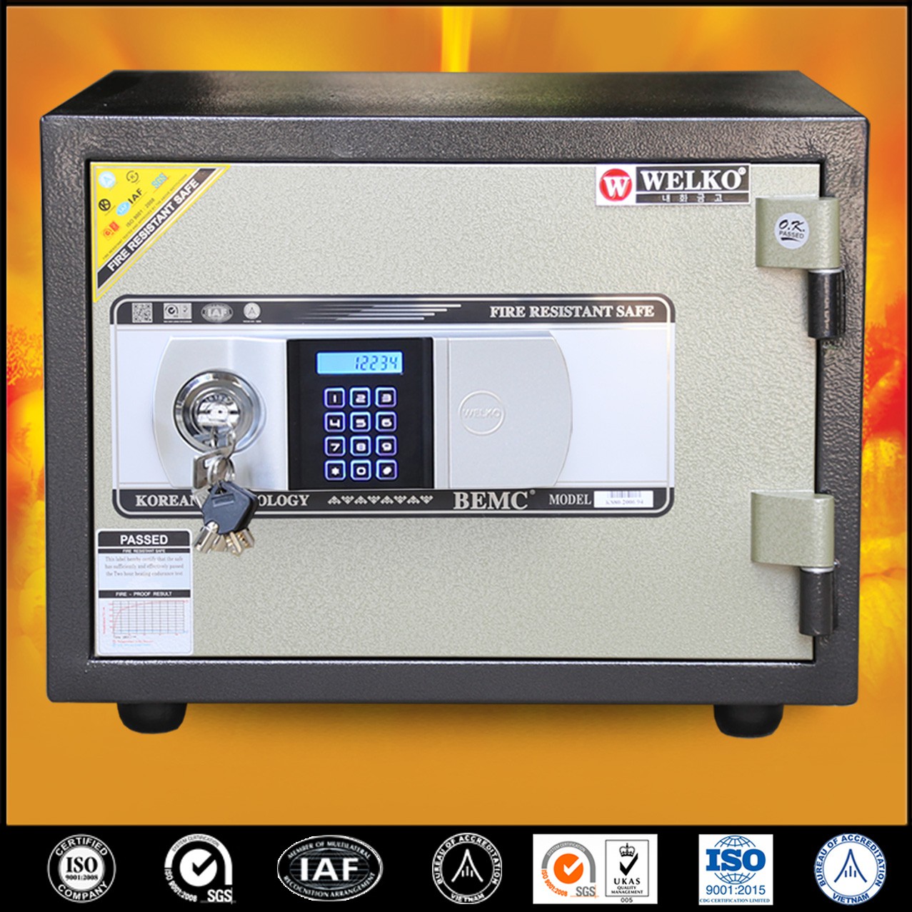 Két Sắt Siêu Cường S400 - E Silver