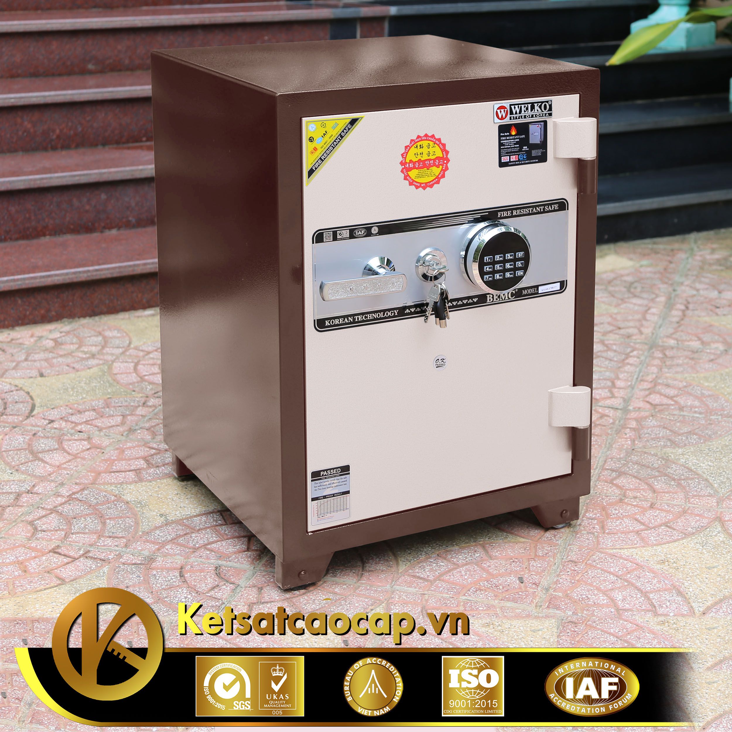 vị trí đặt két sắt trong văn phòng