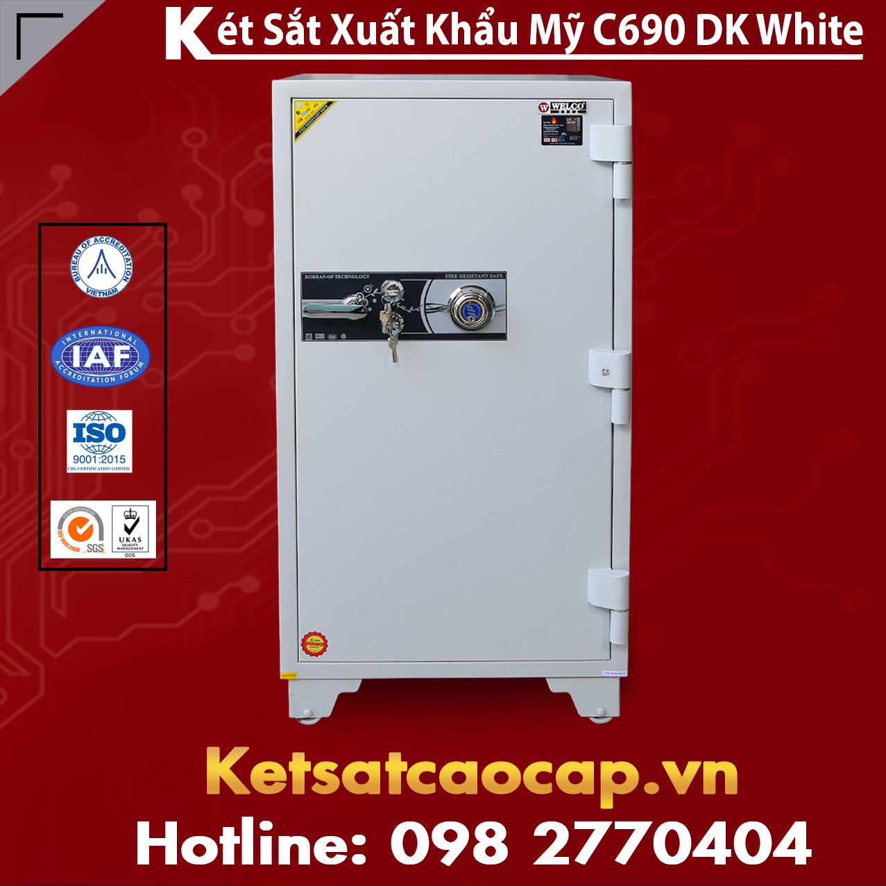 Két Sắt WELKO Xuất Khẩu