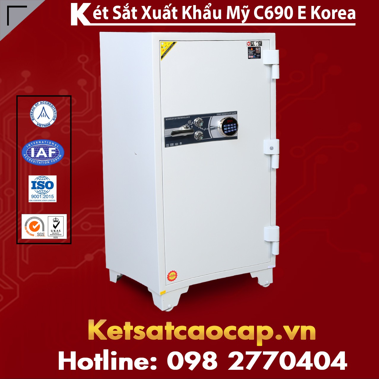 Két Sắt Việt Nam Sản Xuất