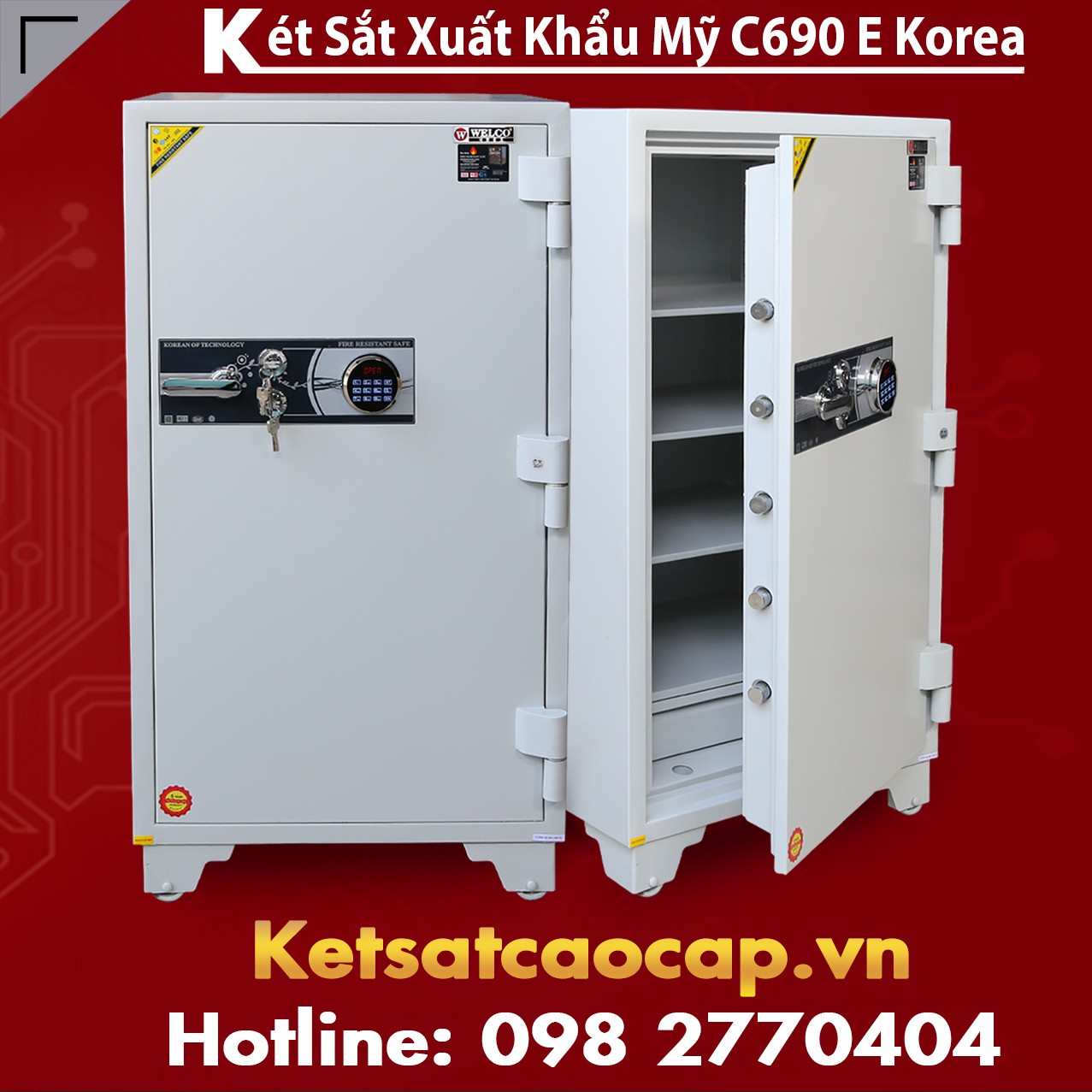 Két Sắt WELKO Siêu Cường