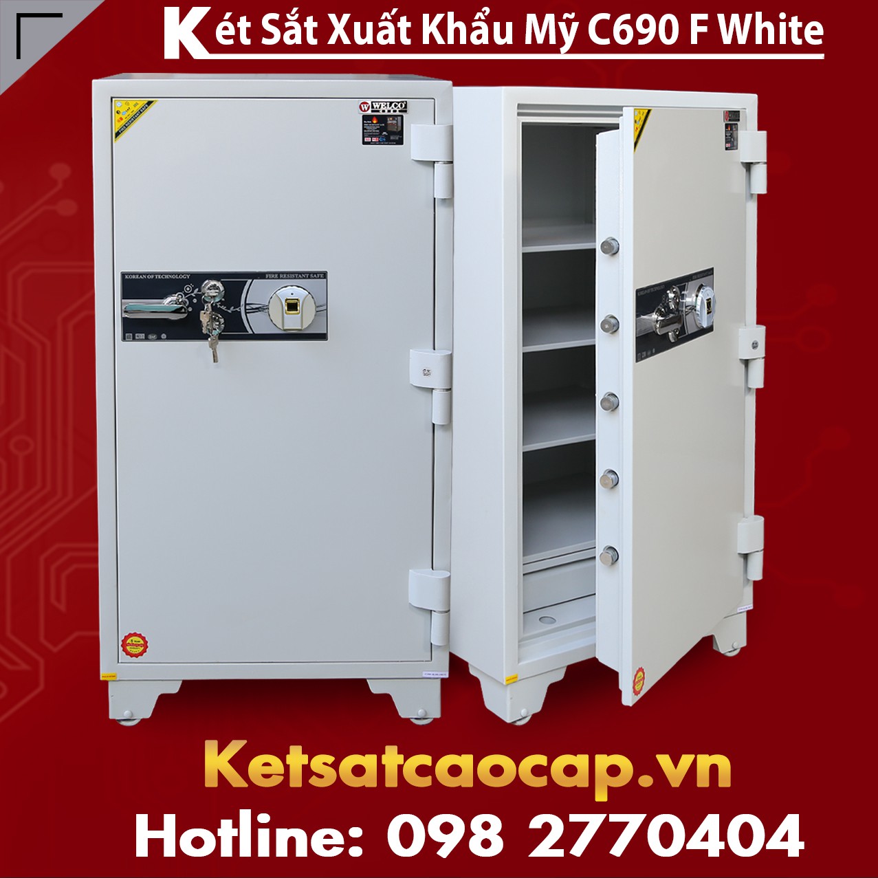 Két sắt xuất khẩu Mỹ C690F