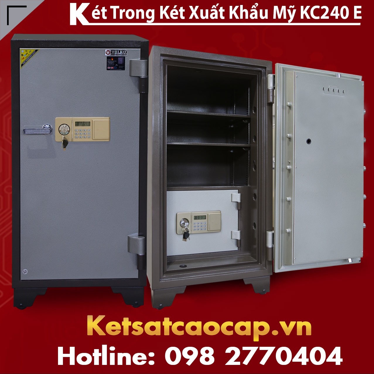 Két Sắt Trong Két Mua 1 Được 2