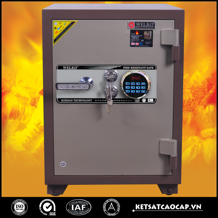 Két sắt an toàn KS140 E Nâu