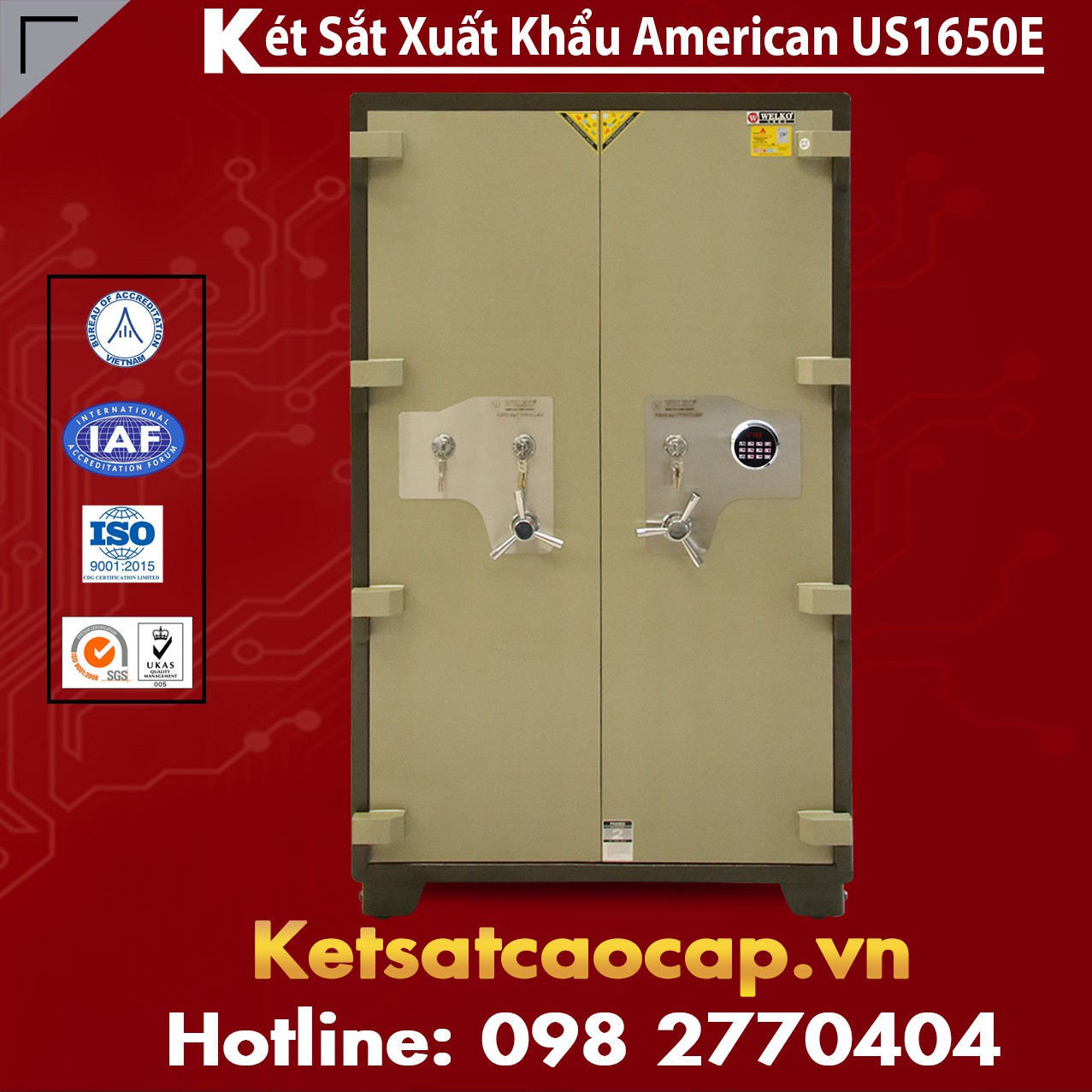 cửa hàng bán két Sắt xuất khẩu mỹ Mỹ Đức