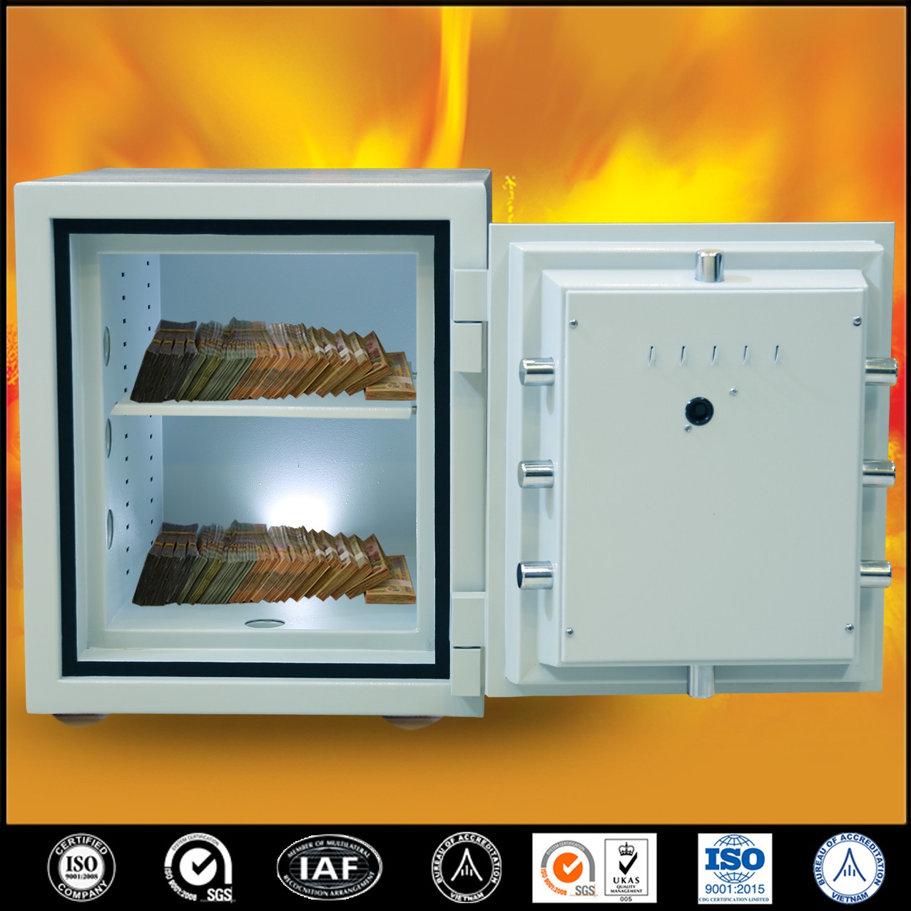 Két Sắt Mini Âm Tường