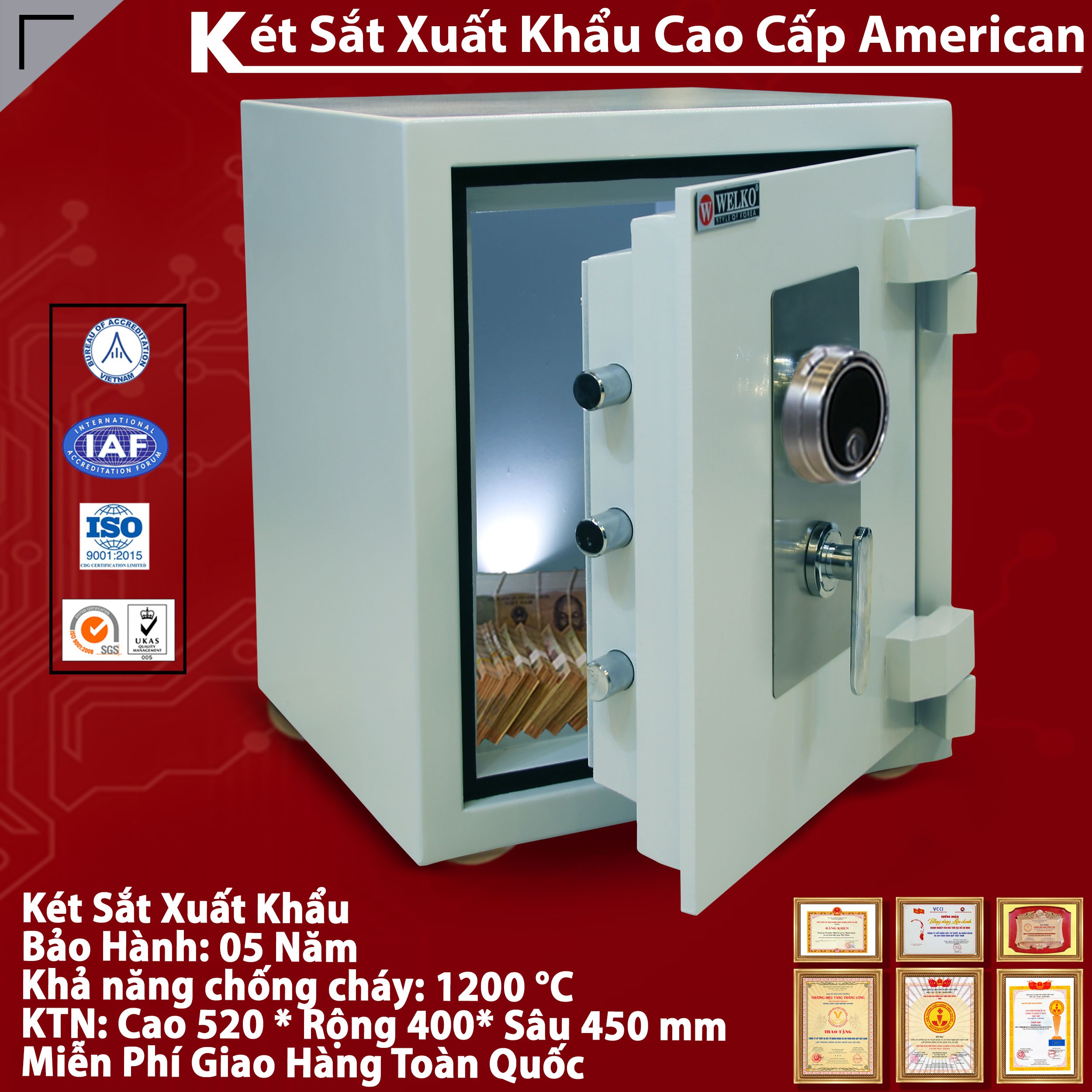 Két Sắt Mini Loại Nhỏ Chất Lượng Cao