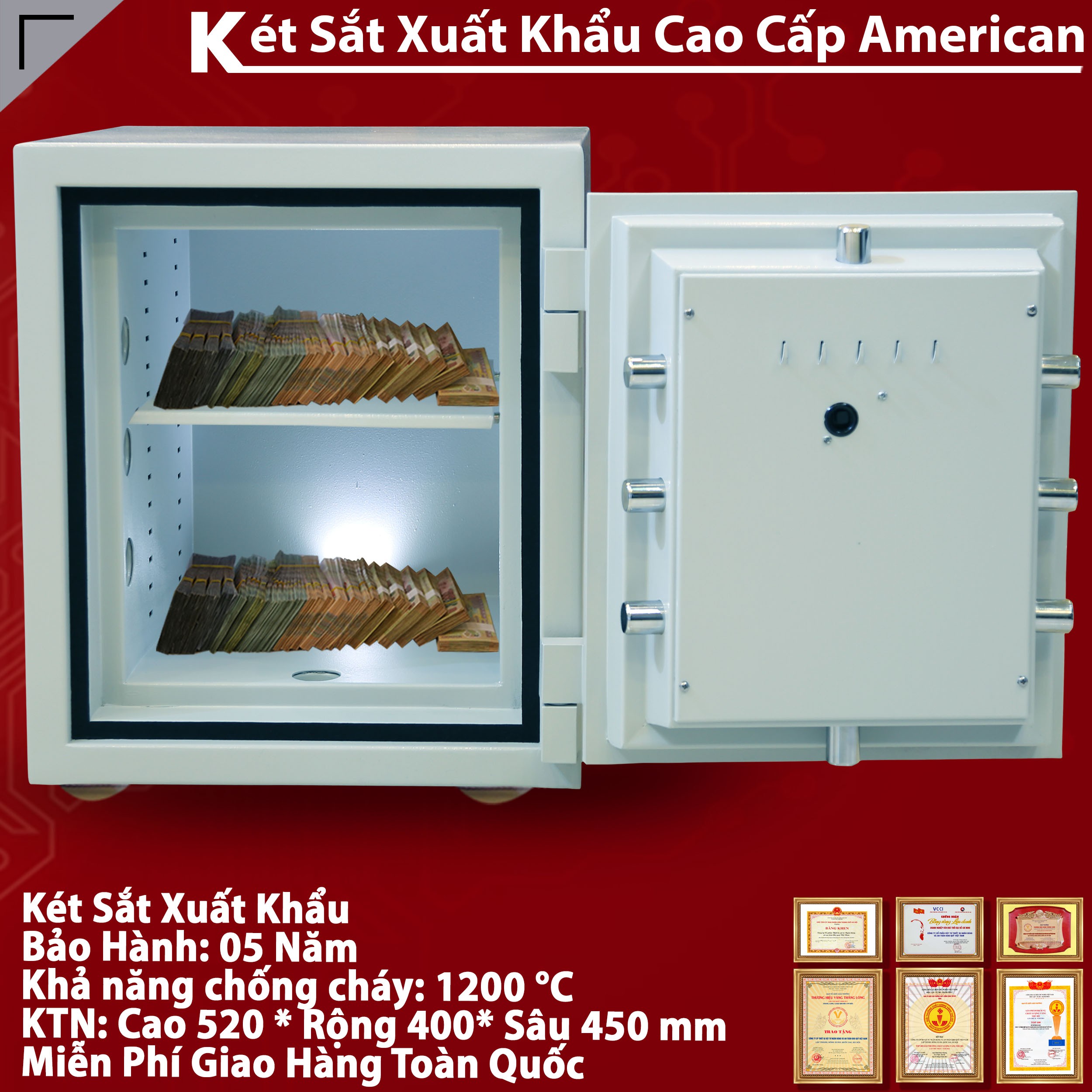 Két Sắt Mini Cao Cấp
