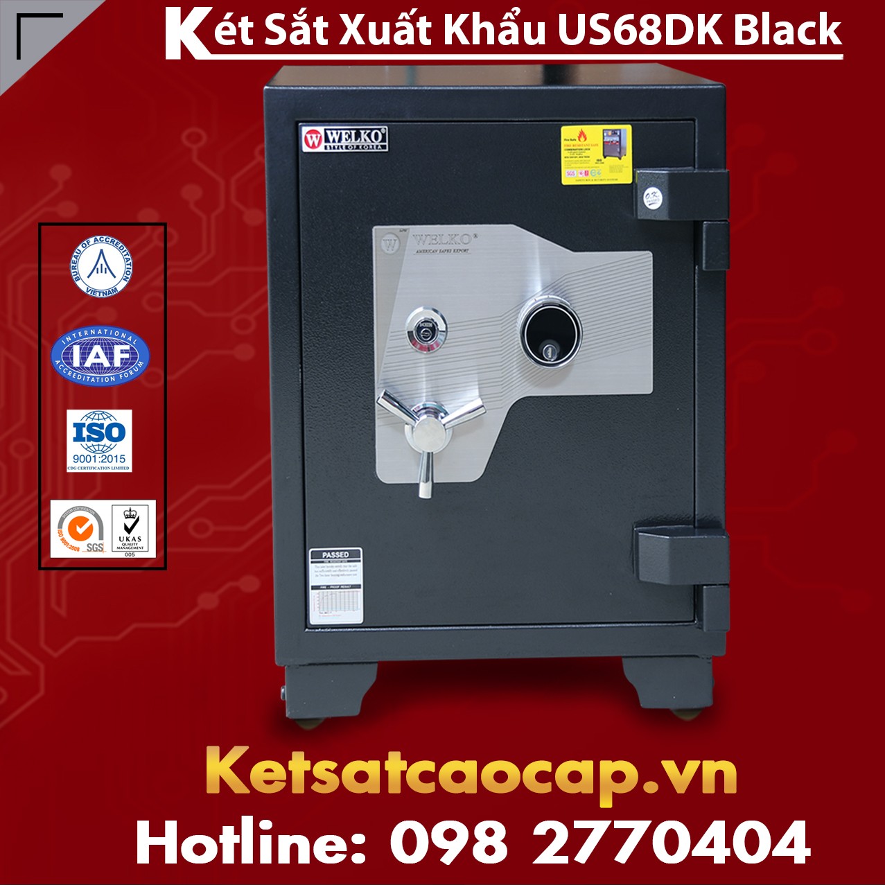 Két Sắt Chống Cháy US68