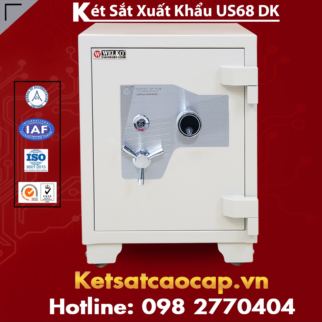 Két Sắt Chống Cháy US68