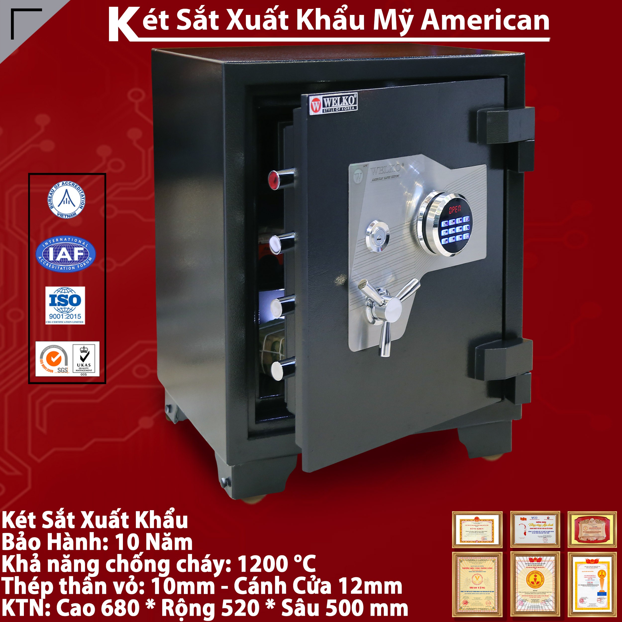 Két Sắt Gia Đình