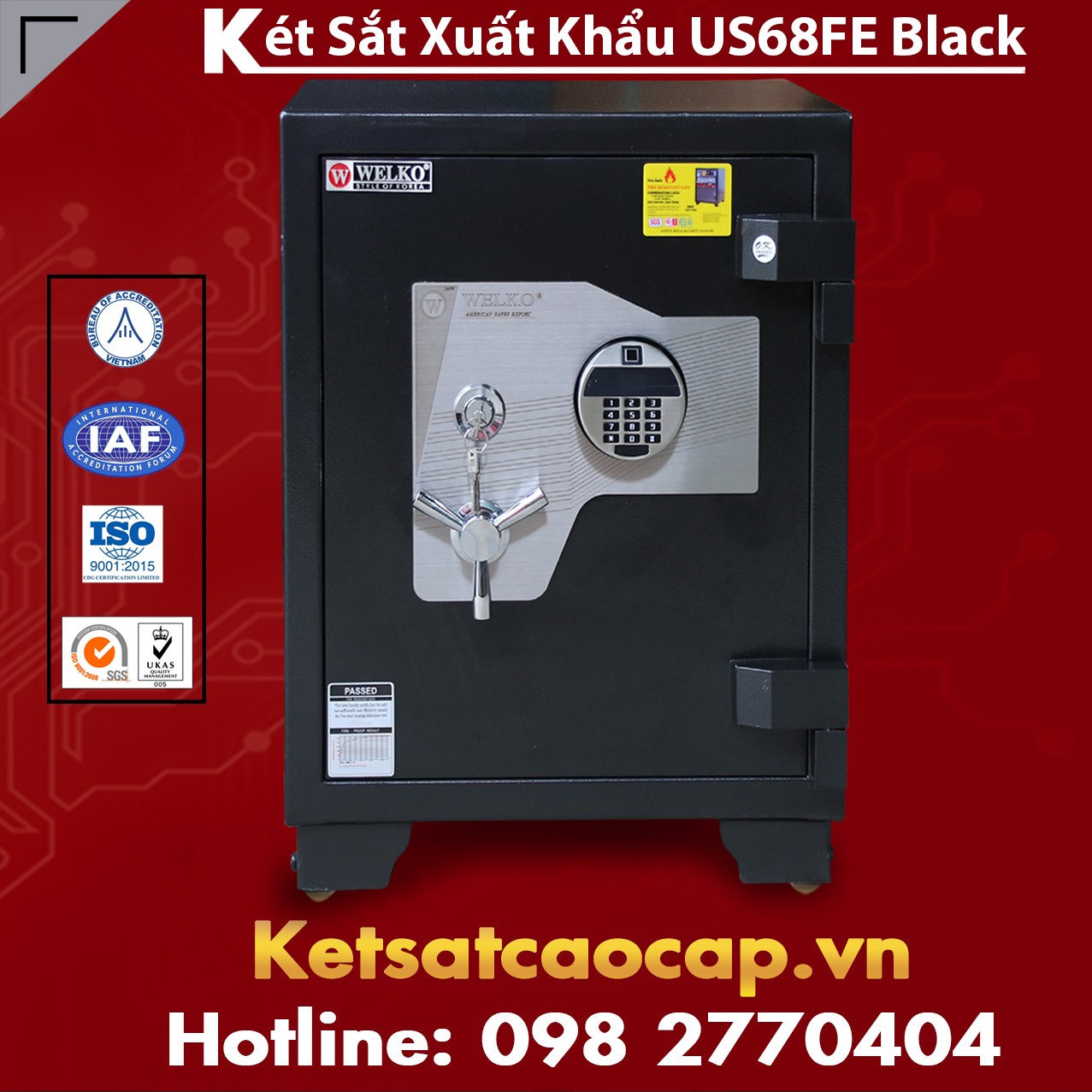 két sắt welko safes
