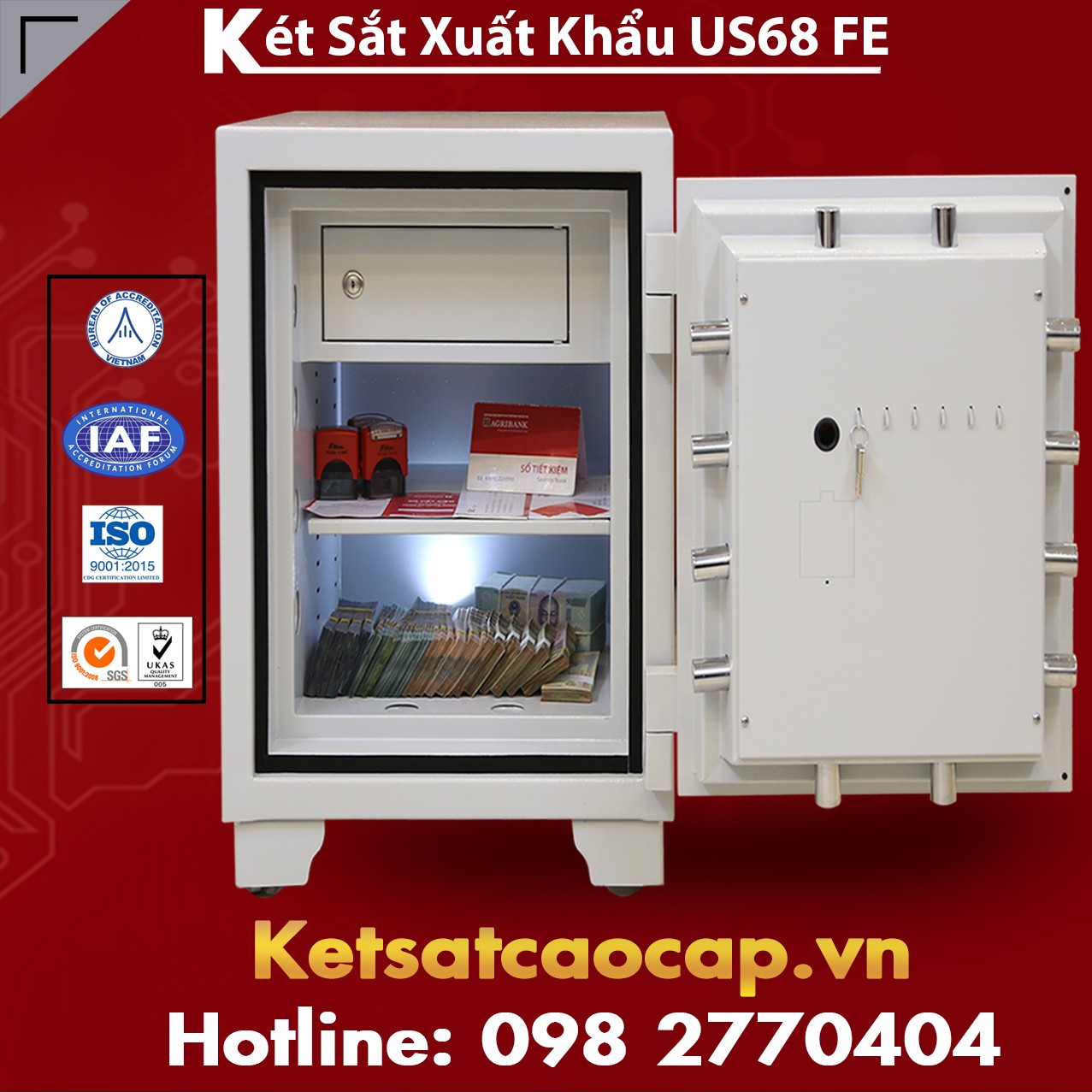 mua két sắt solid - két sắt Fireproof Safes