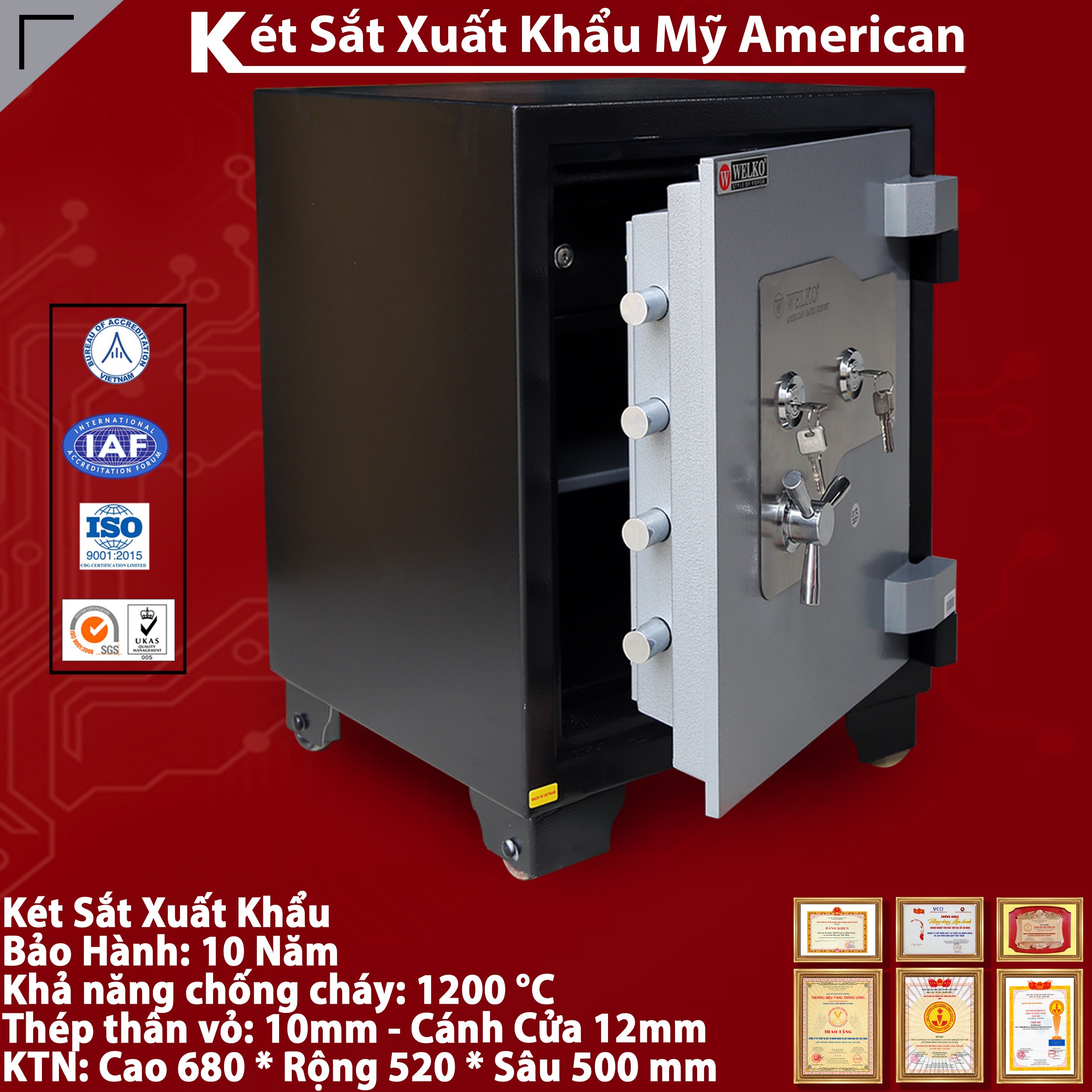 Két Sắt Gia Đình