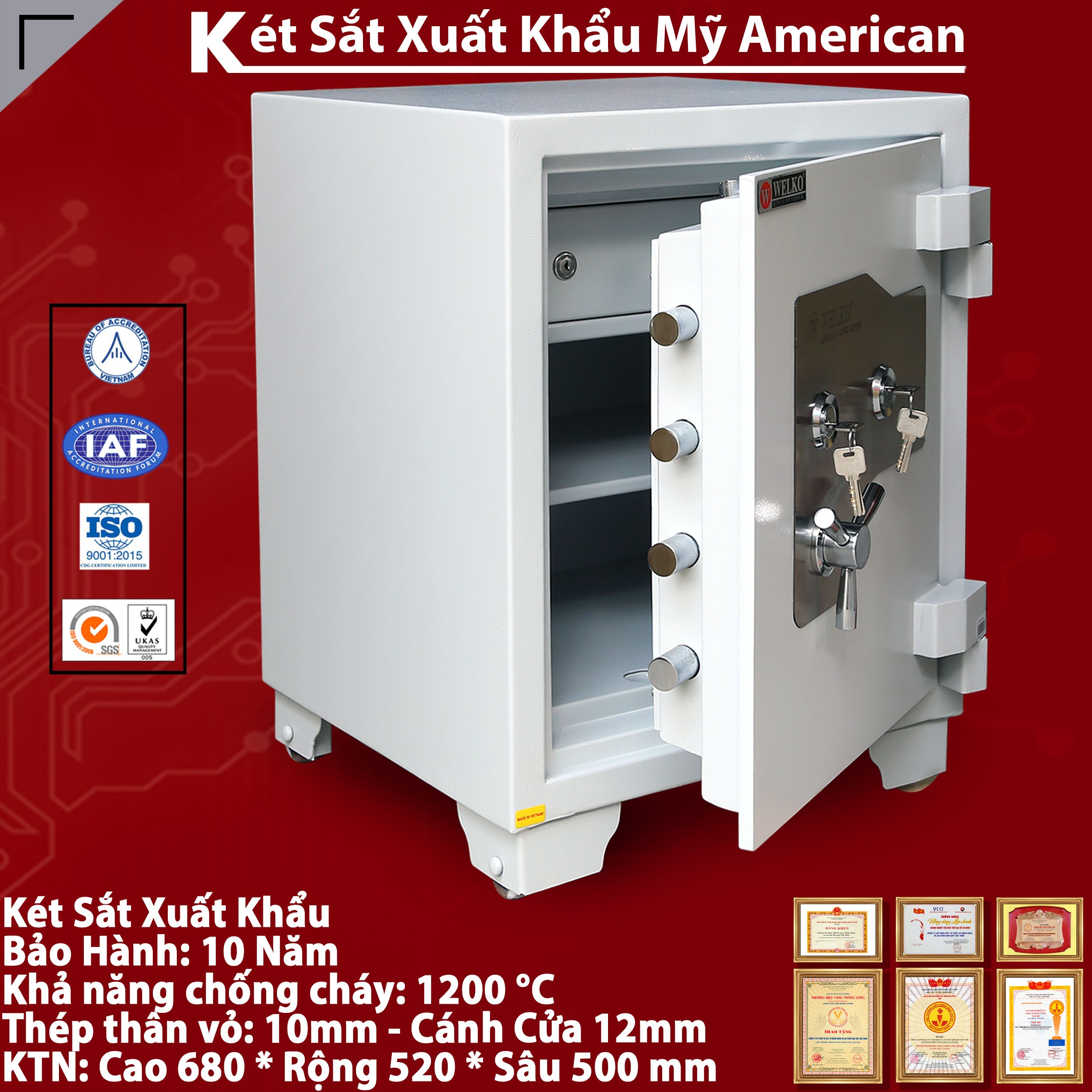 Két Sắt Gia Đình
